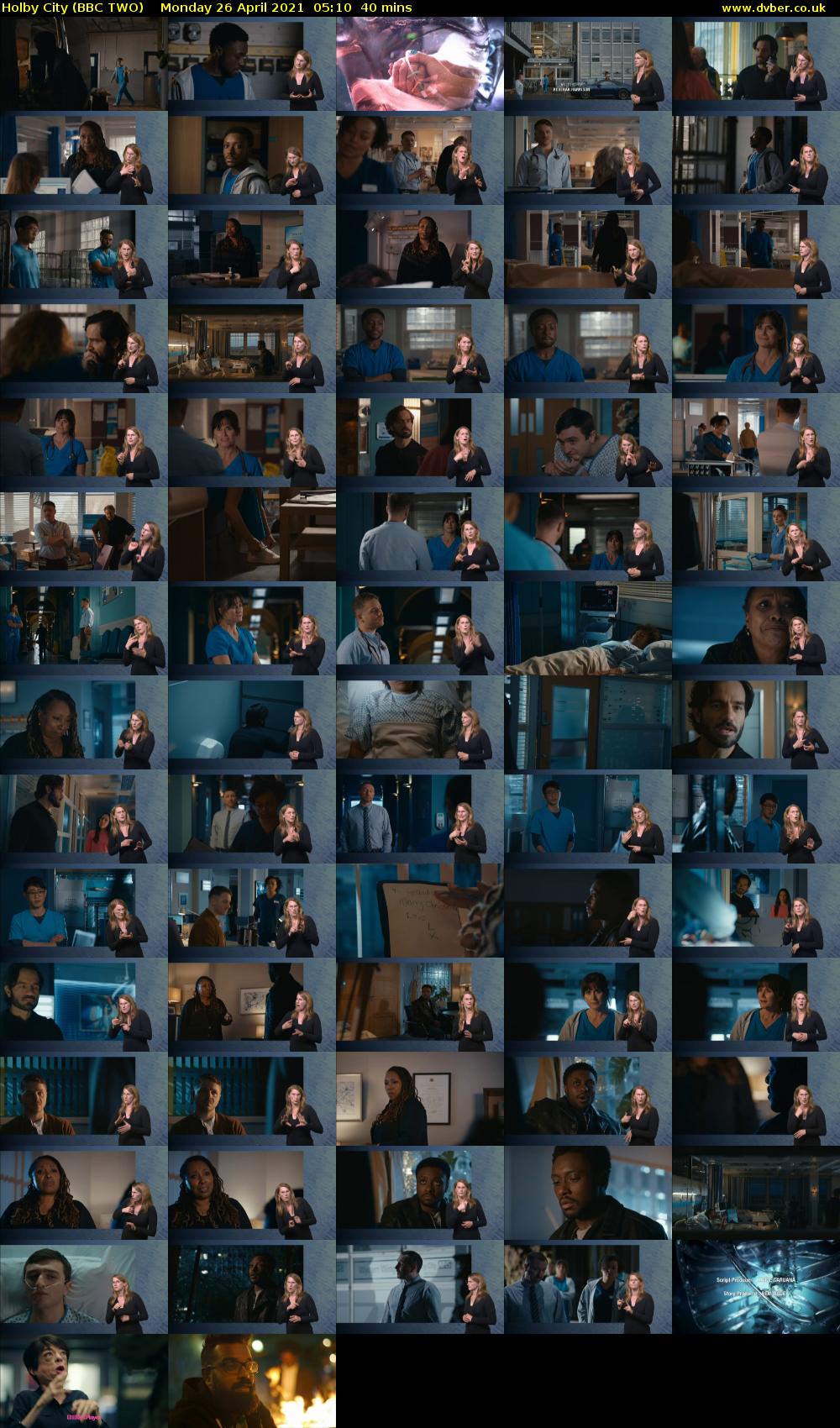 Holby City (BBC TWO) Monday 26 April 2021 05:10 - 05:50