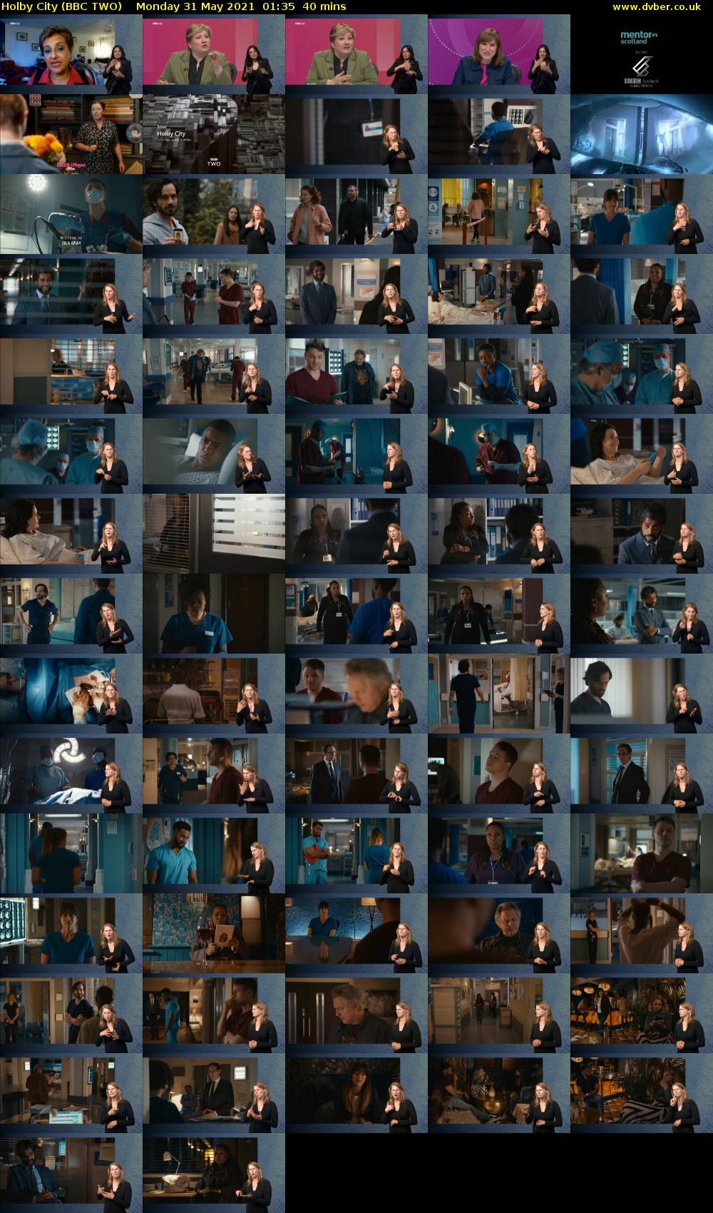 Holby City (BBC TWO) Monday 31 May 2021 01:35 - 02:15