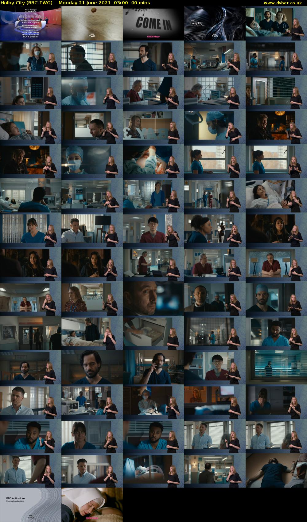 Holby City (BBC TWO) Monday 21 June 2021 03:00 - 03:40