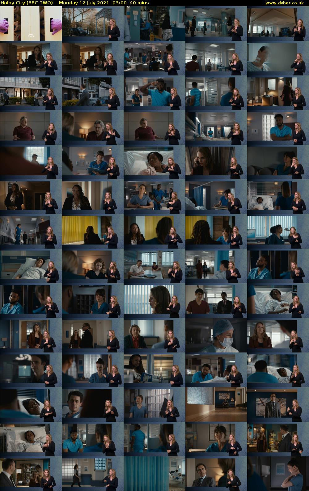 Holby City (BBC TWO) Monday 12 July 2021 03:00 - 03:40