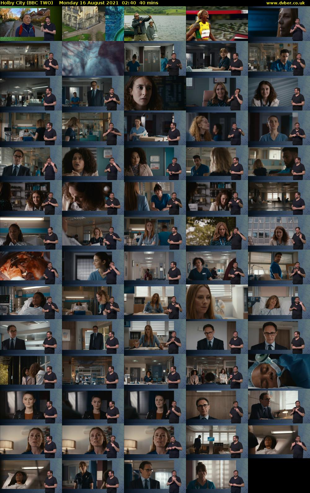 Holby City (BBC TWO) Monday 16 August 2021 02:40 - 03:20