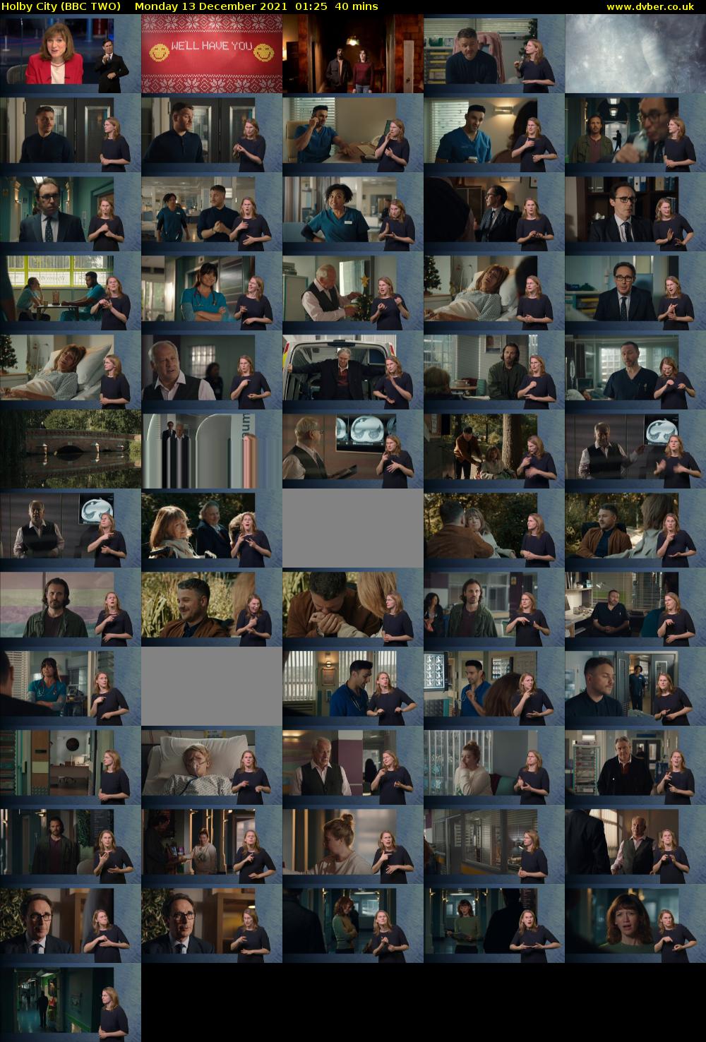 Holby City (BBC TWO) Monday 13 December 2021 01:25 - 02:05