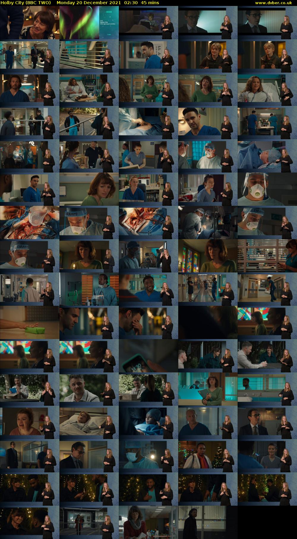 Holby City (BBC TWO) Monday 20 December 2021 02:30 - 03:15