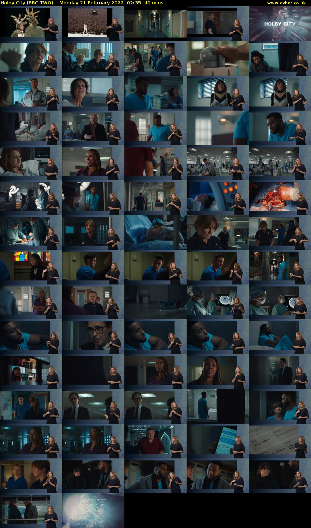 Holby City (BBC TWO) Monday 21 February 2022 02:35 - 03:15