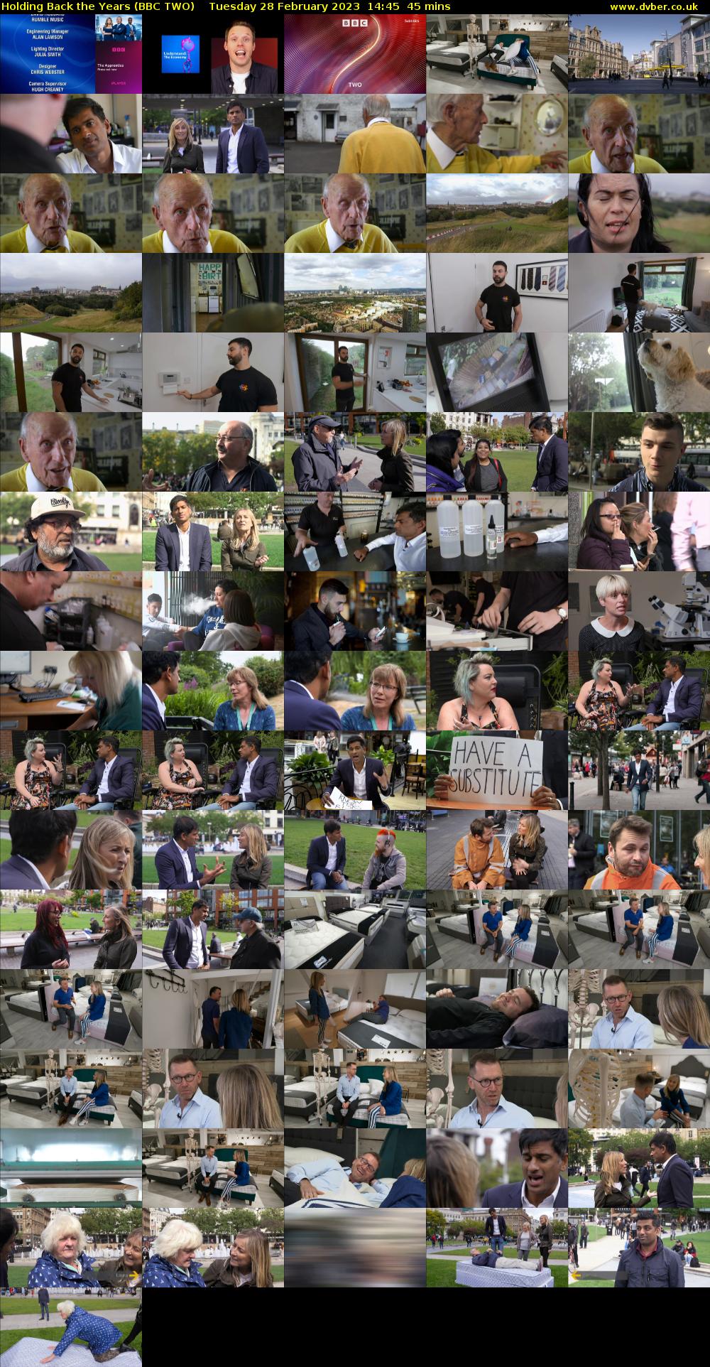 Holding Back the Years (BBC TWO) Tuesday 28 February 2023 14:45 - 15:30