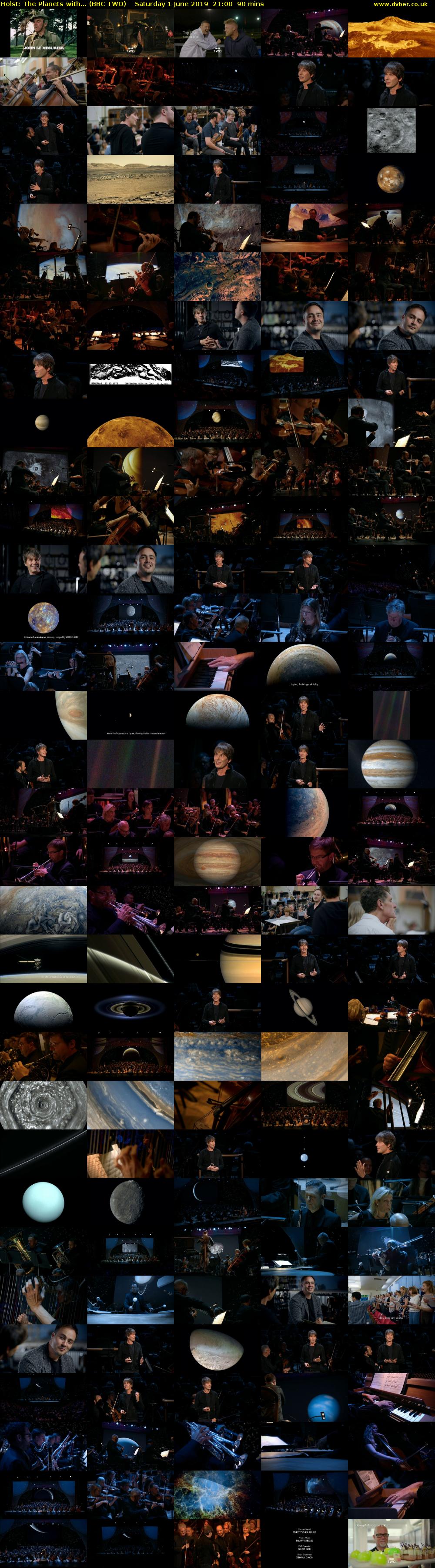Holst: The Planets with... (BBC TWO) Saturday 1 June 2019 21:00 - 22:30