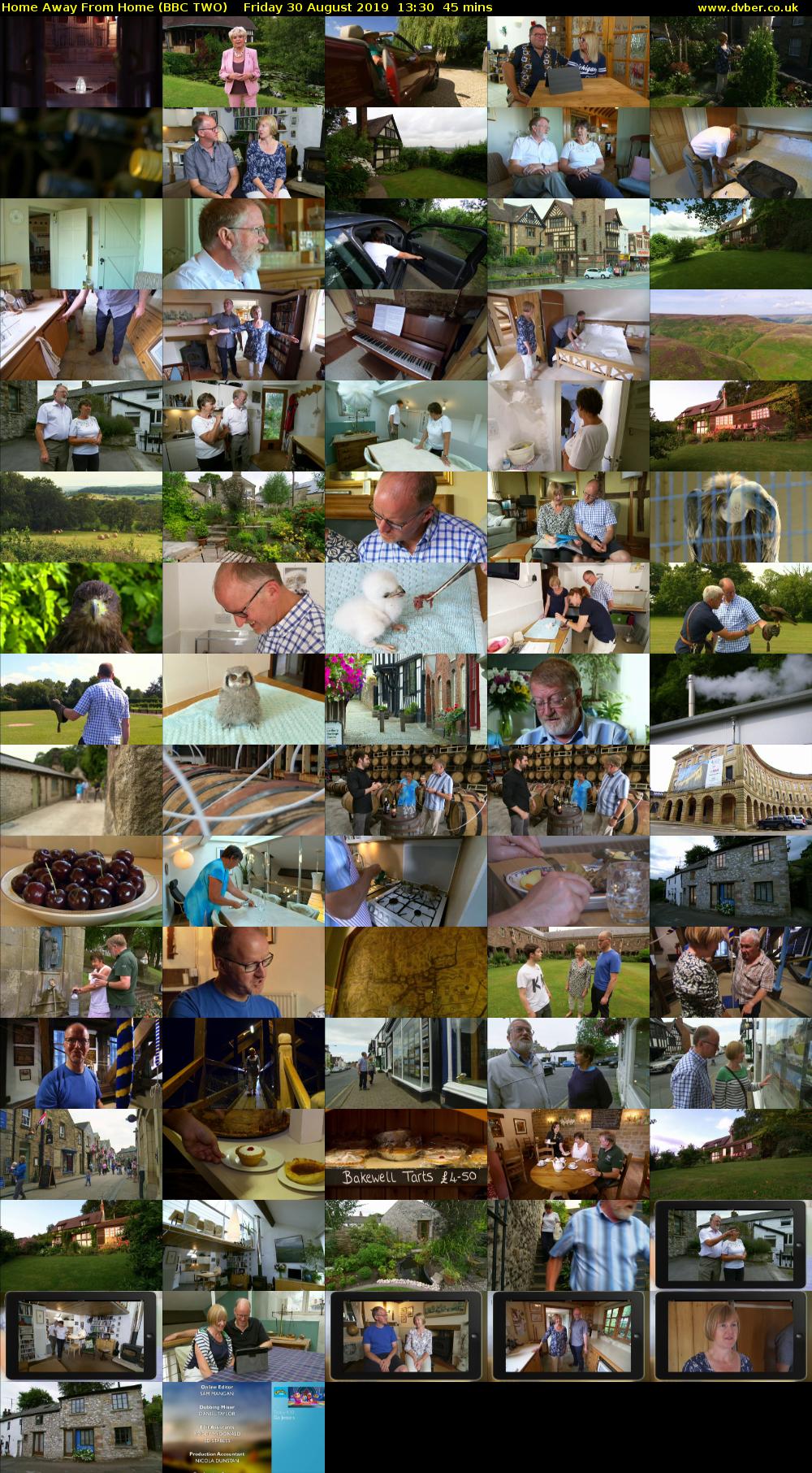 Home Away from Home (BBC TWO) Friday 30 August 2019 13:30 - 14:15