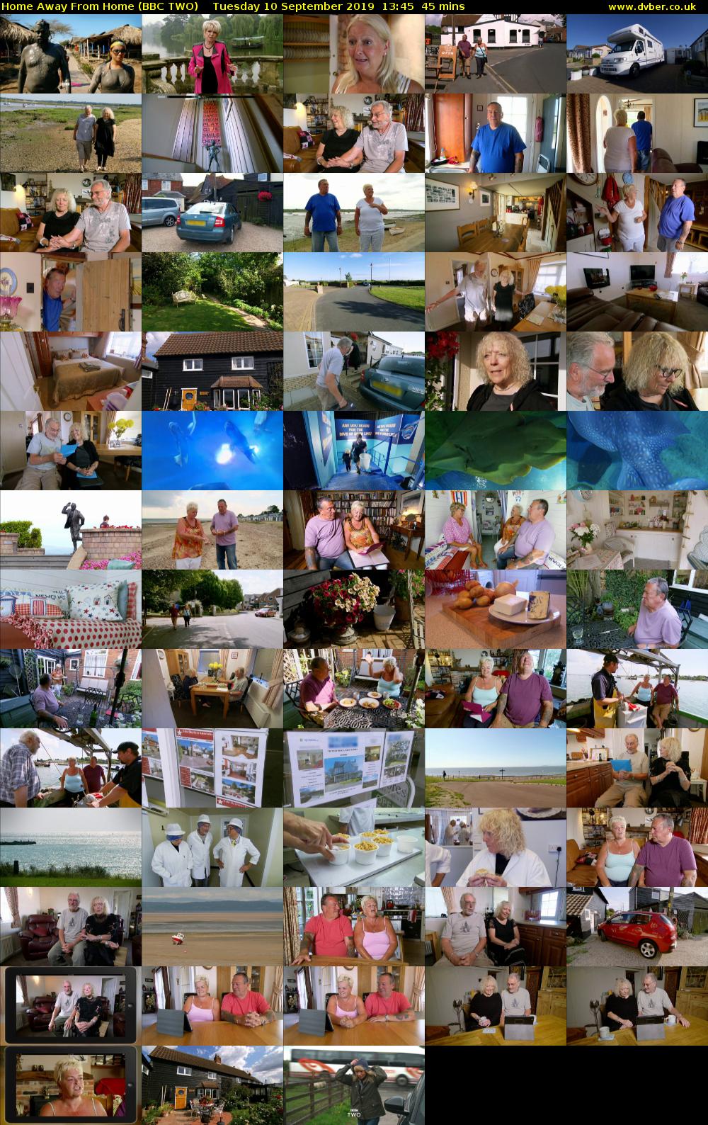 Home Away from Home (BBC TWO) Tuesday 10 September 2019 13:45 - 14:30