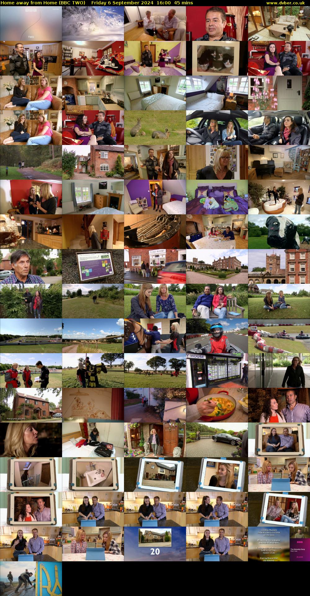 Home Away from Home (BBC TWO) Friday 6 September 2024 16:00 - 16:45