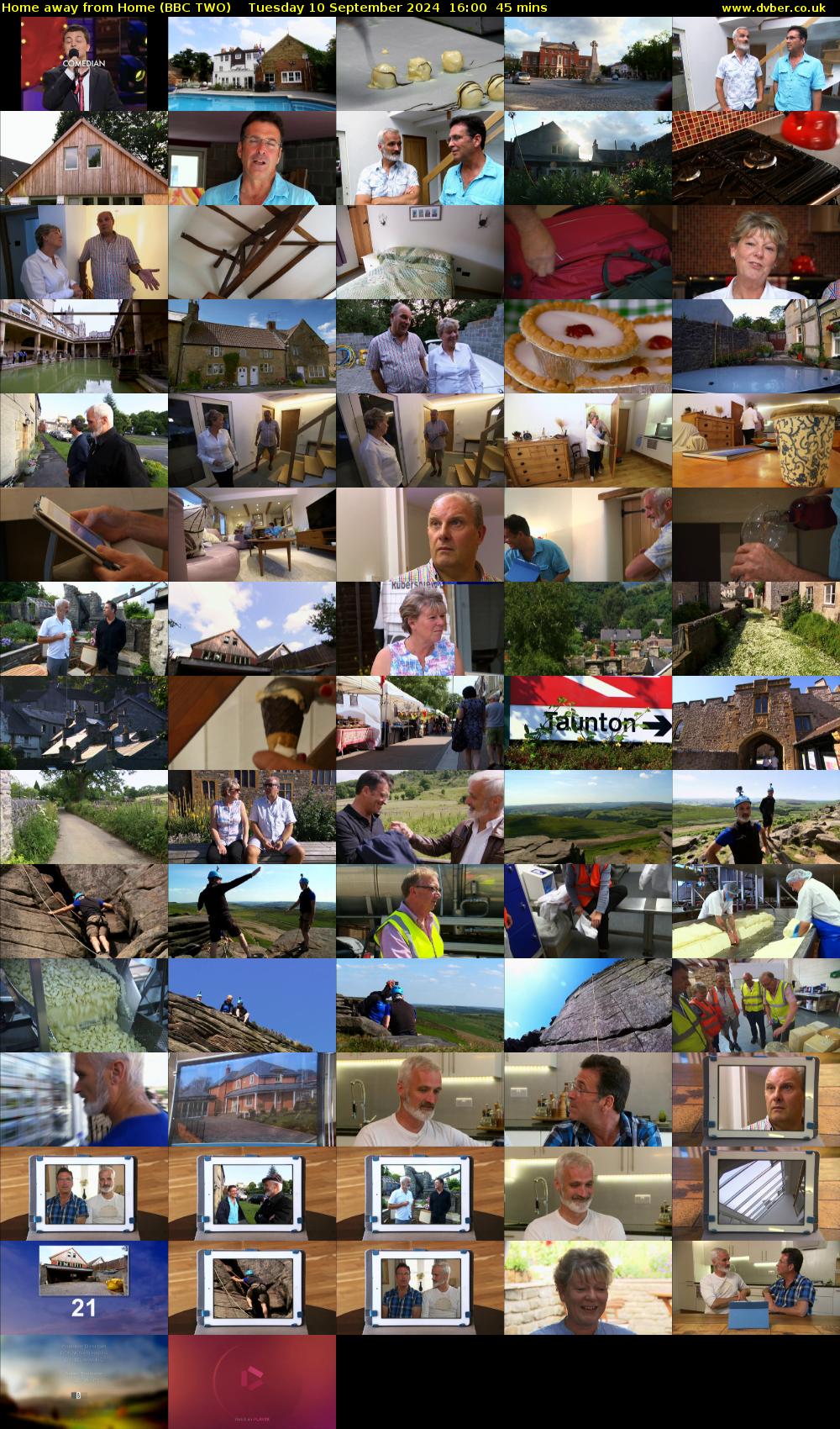 Home Away from Home (BBC TWO) Tuesday 10 September 2024 16:00 - 16:45