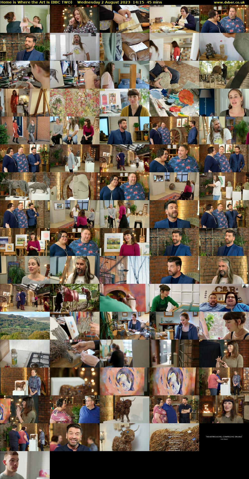 Home Is Where the Art Is (BBC TWO) Wednesday 2 August 2023 14:15 - 15:00
