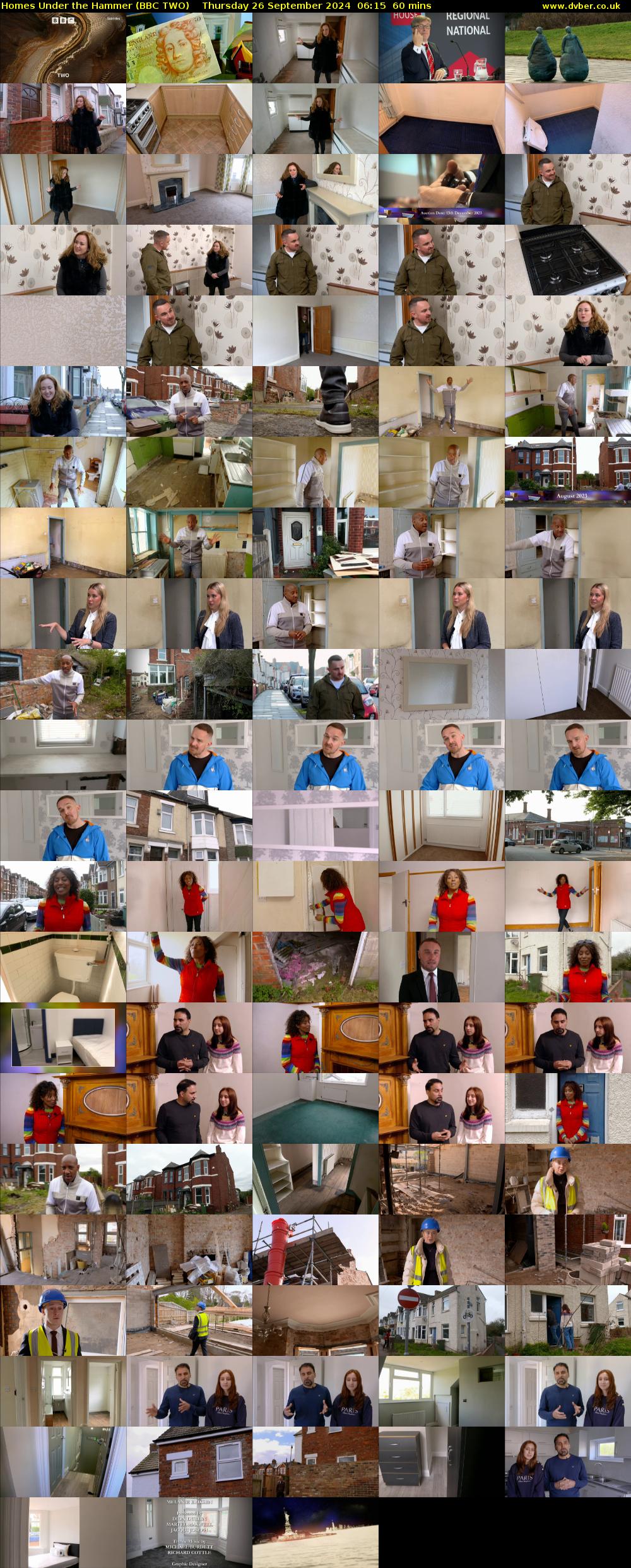 Homes Under the Hammer (BBC TWO) Thursday 26 September 2024 06:15 - 07:15