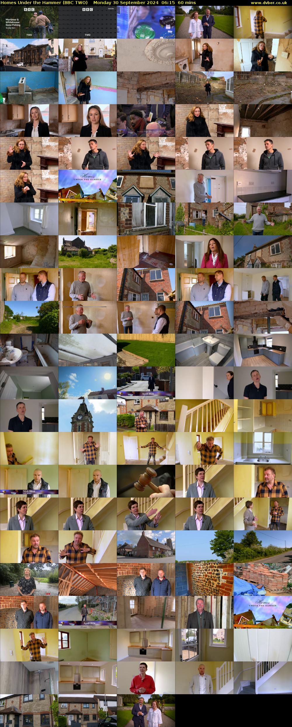 Homes Under the Hammer (BBC TWO) Monday 30 September 2024 06:15 - 07:15