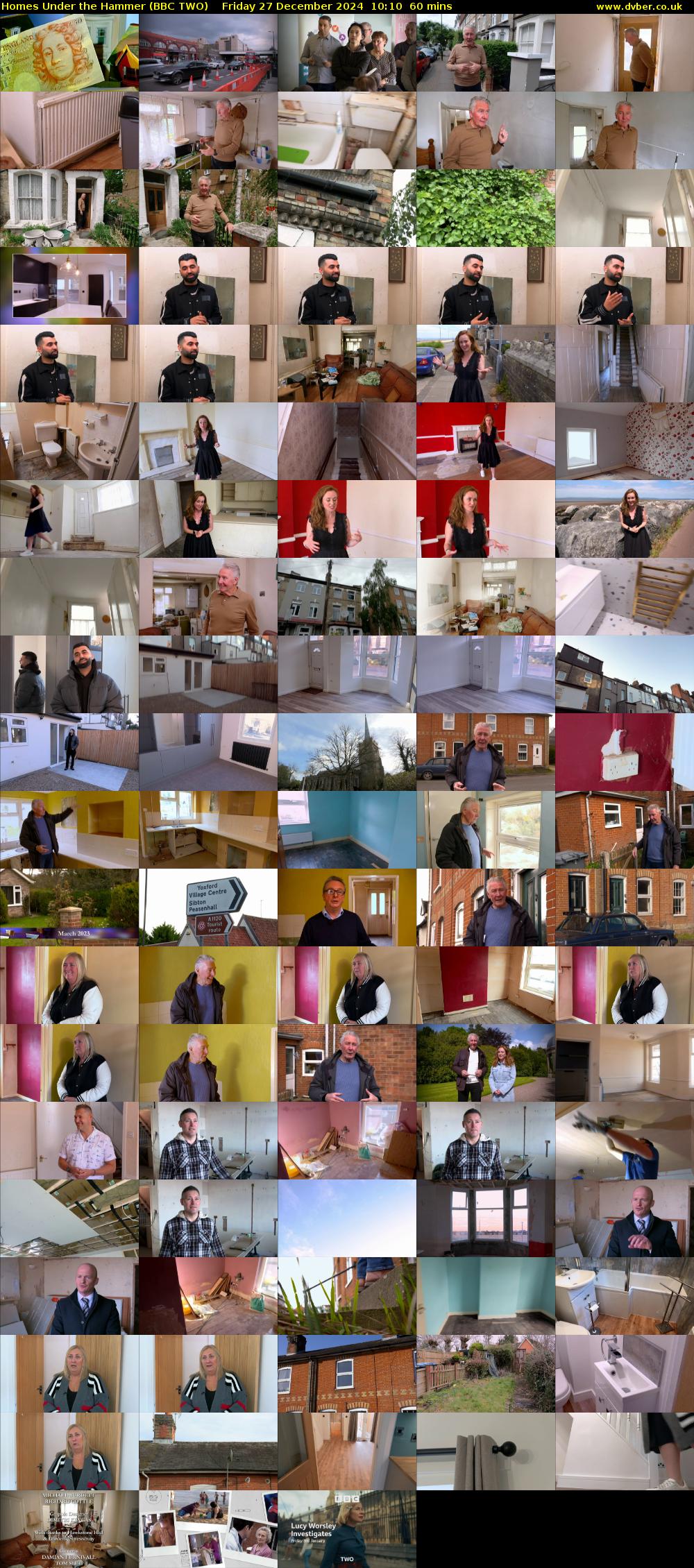Homes Under the Hammer (BBC TWO) Friday 27 December 2024 10:10 - 11:10