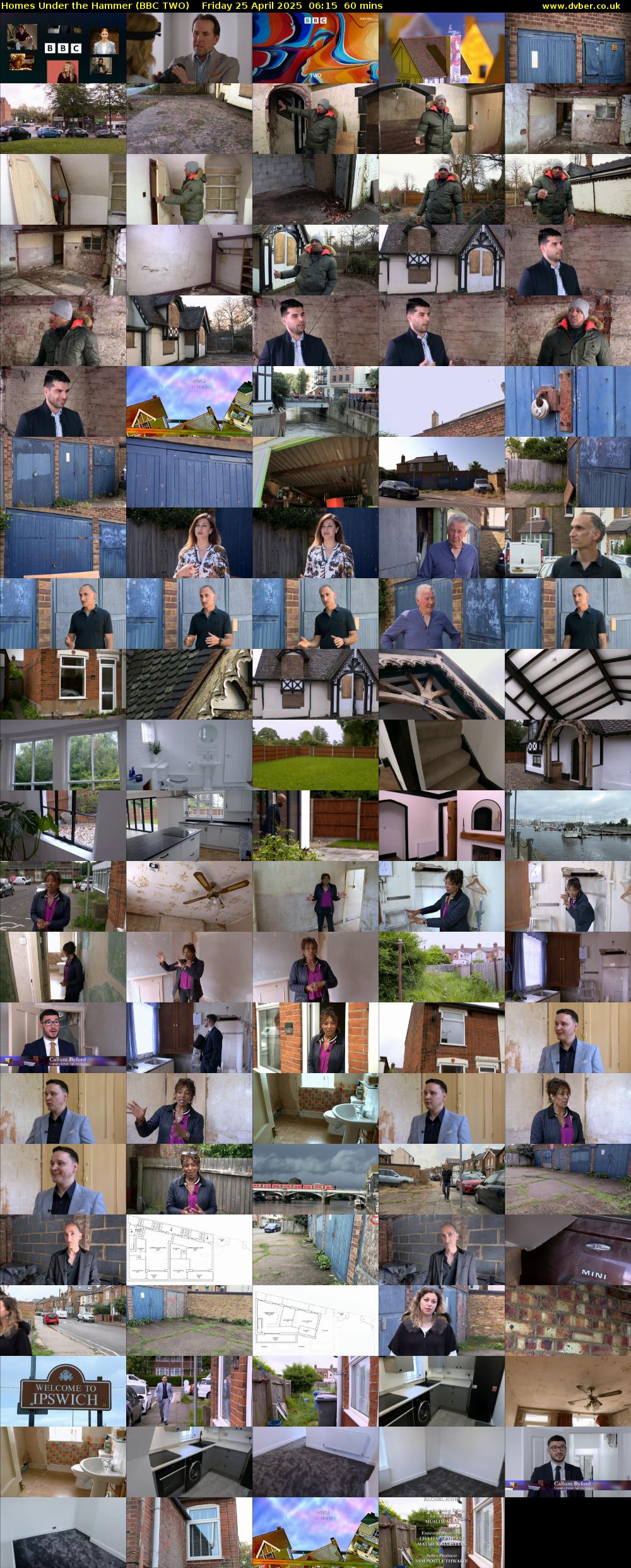 Homes Under the Hammer (BBC TWO) Friday 25 April 2025 06:15 - 07:15
