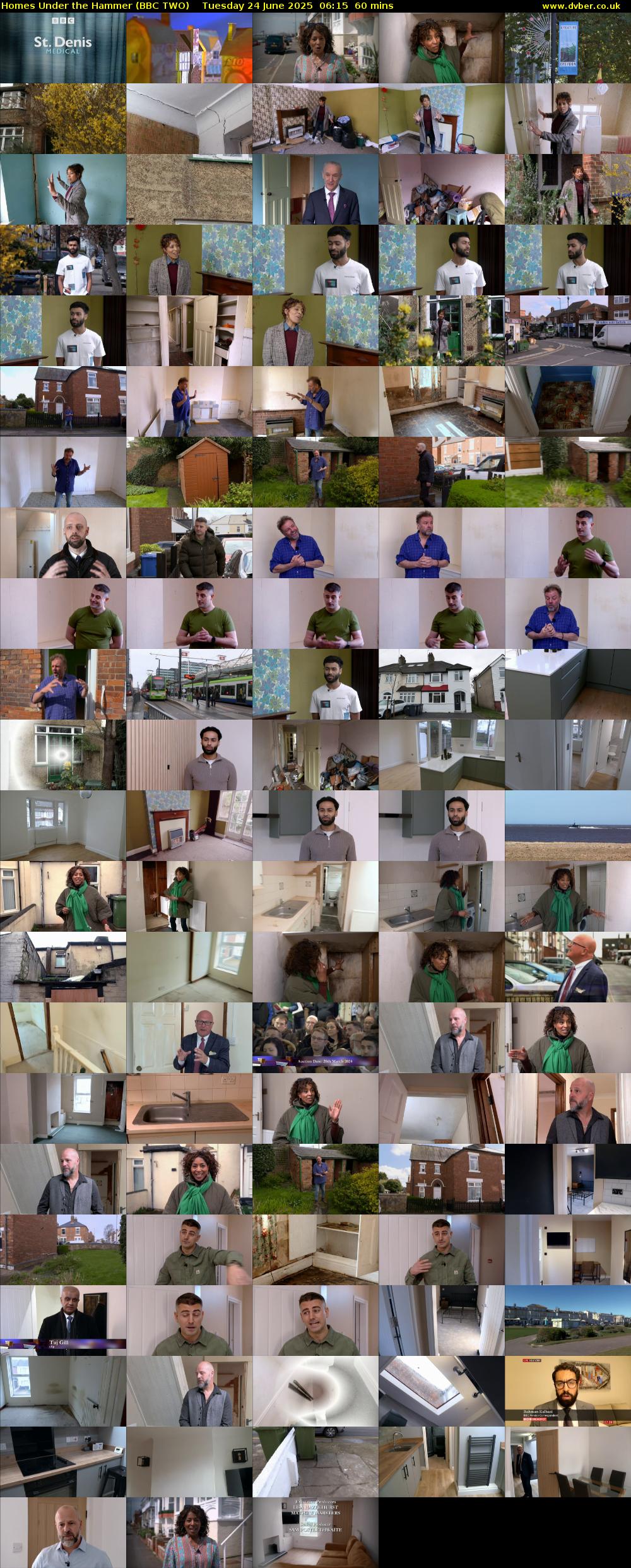Homes Under the Hammer (BBC TWO) Tuesday 24 June 2025 06:15 - 07:15
