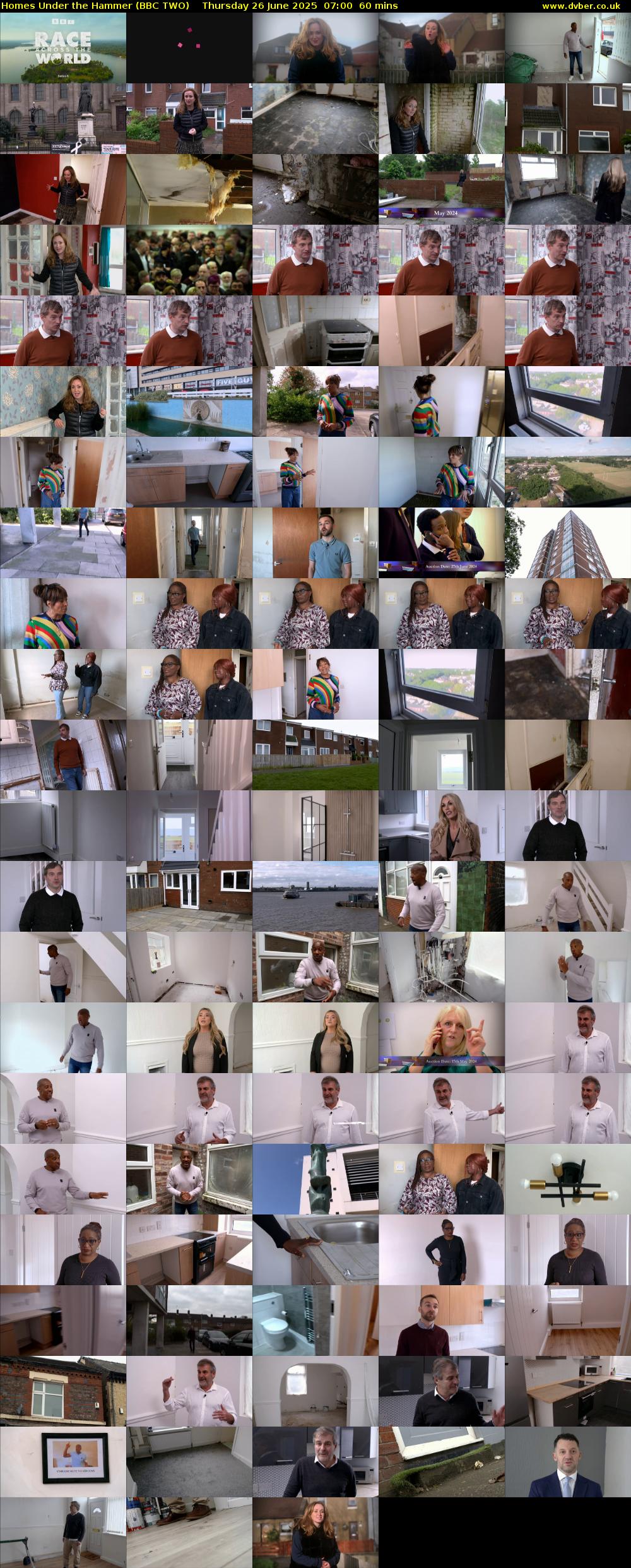Homes Under the Hammer (BBC TWO) Thursday 26 June 2025 07:00 - 08:00