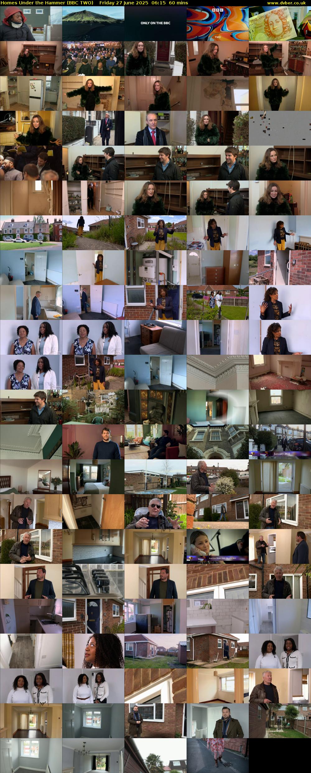 Homes Under the Hammer (BBC TWO) Friday 27 June 2025 06:15 - 07:15