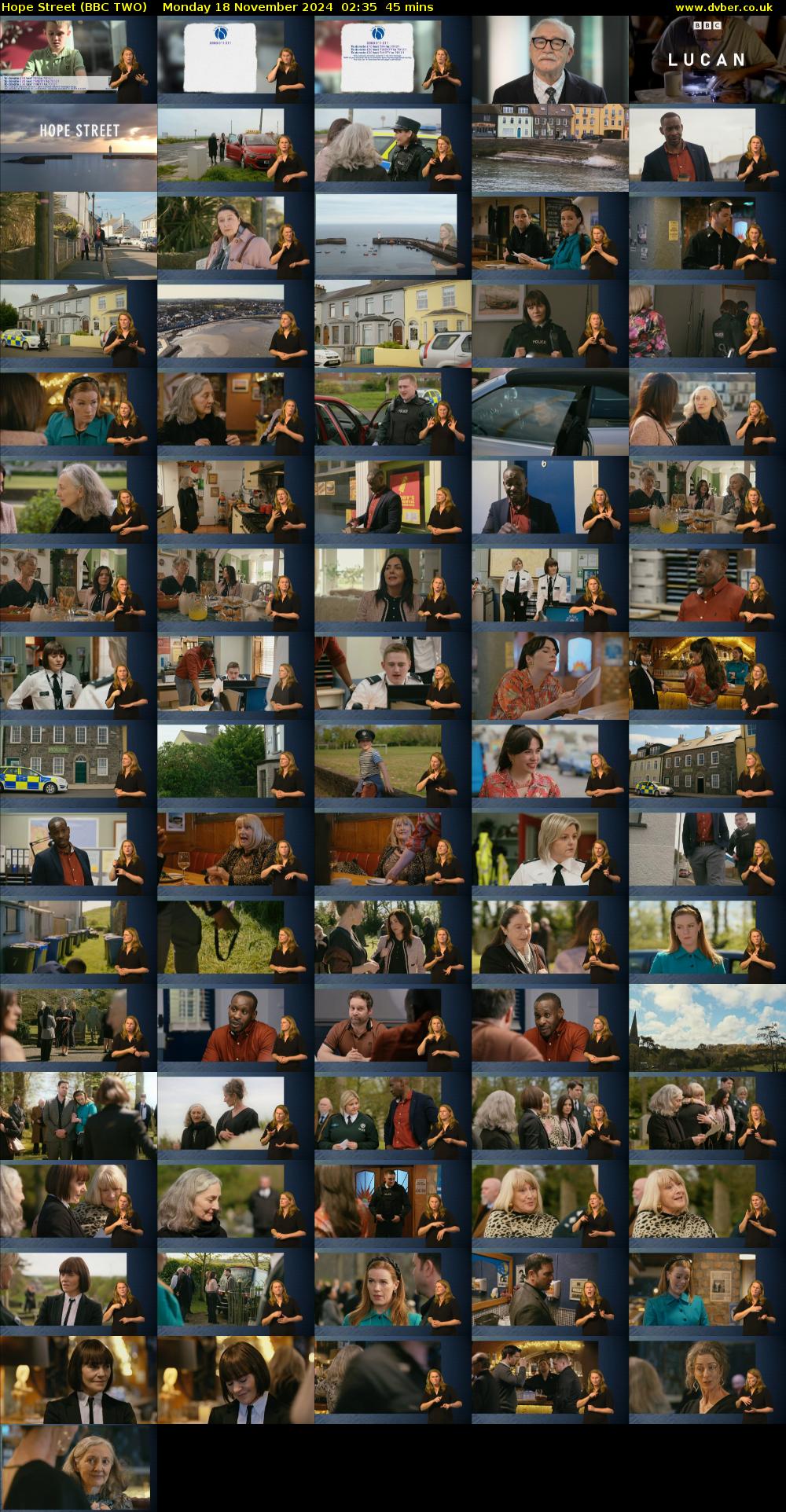 Hope Street (BBC TWO) Monday 18 November 2024 02:35 - 03:20