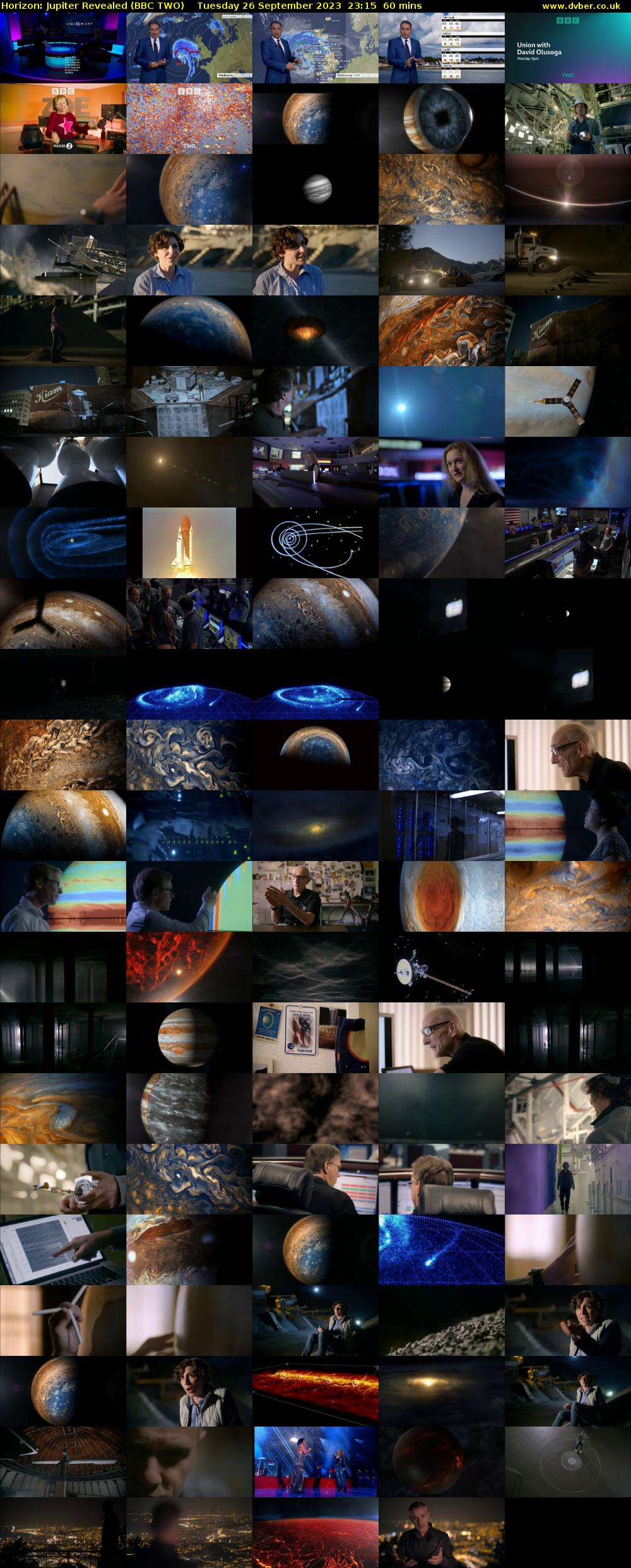 Horizon: Jupiter Revealed (BBC TWO) Tuesday 26 September 2023 23:15 - 00:15