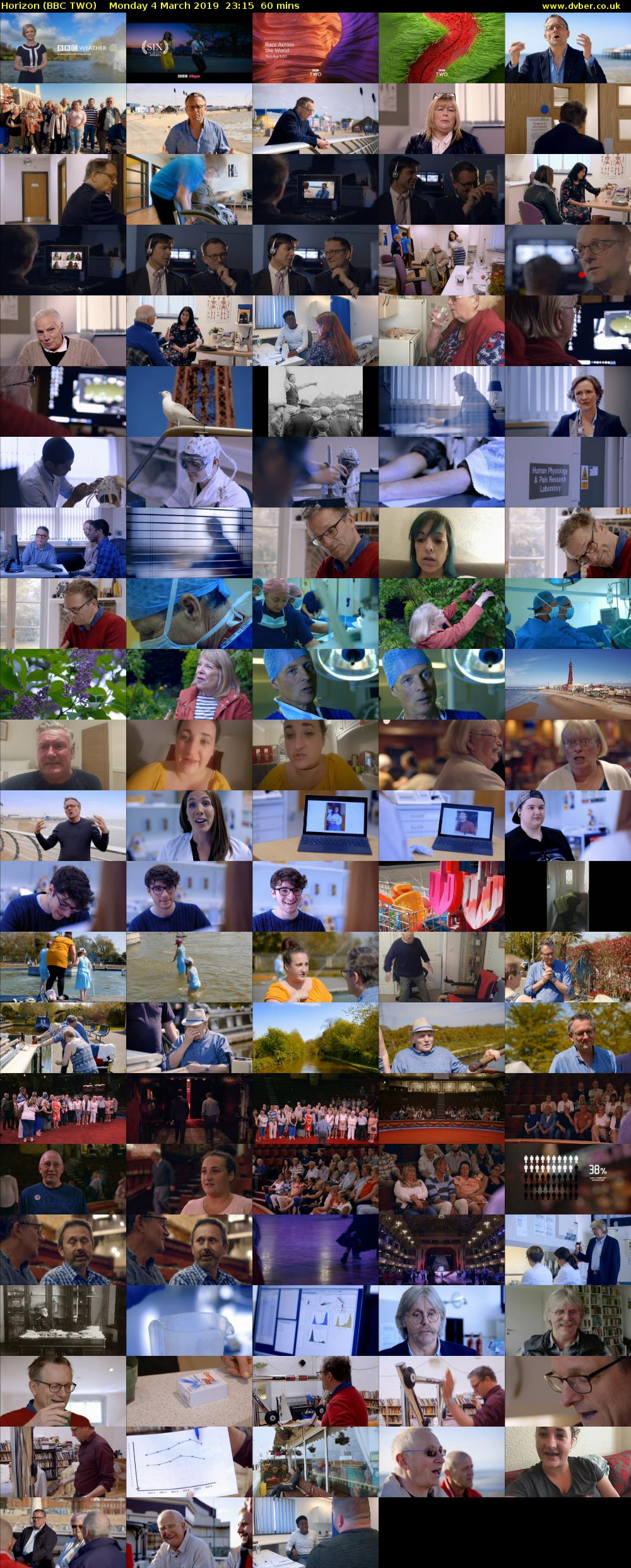 Horizon (BBC TWO) Monday 4 March 2019 23:15 - 00:15