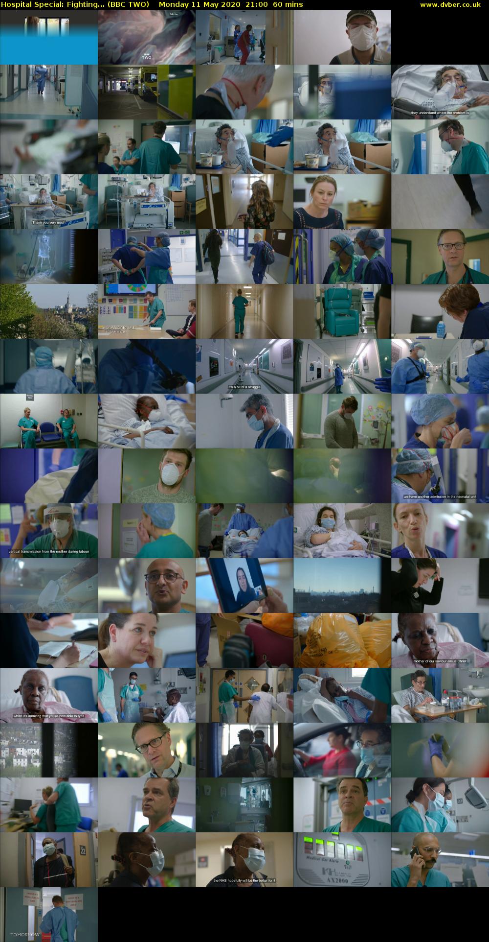 Hospital Special: Fighting... (BBC TWO) Monday 11 May 2020 21:00 - 22:00