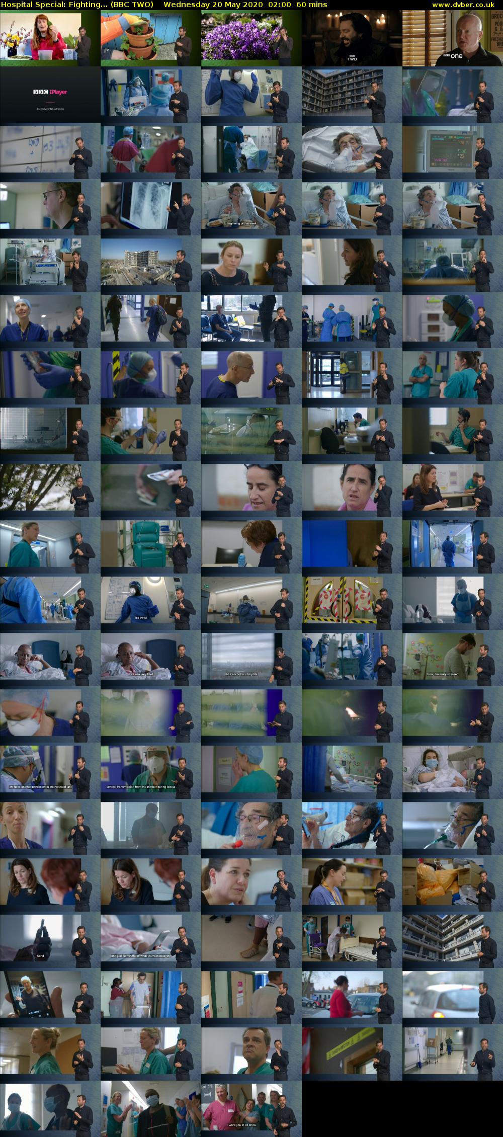 Hospital Special: Fighting... (BBC TWO) Wednesday 20 May 2020 02:00 - 03:00