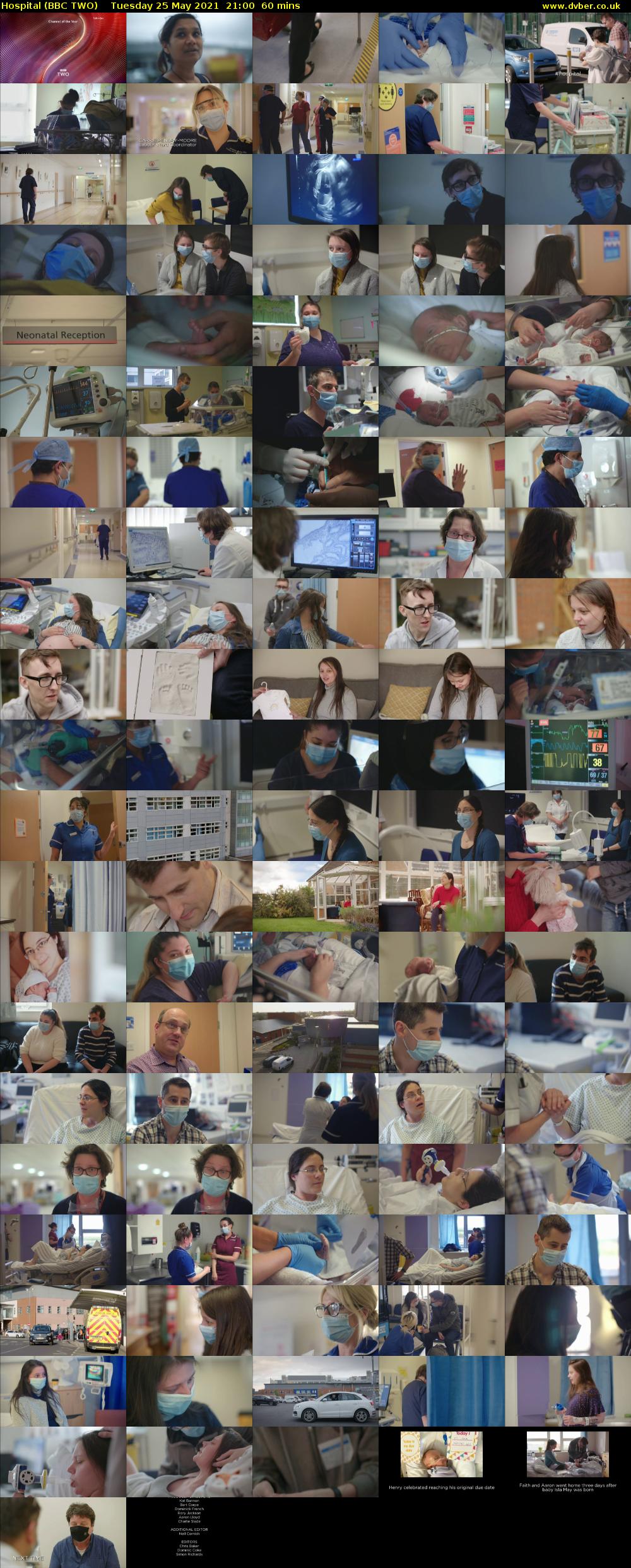 Hospital (BBC TWO) Tuesday 25 May 2021 21:00 - 22:00