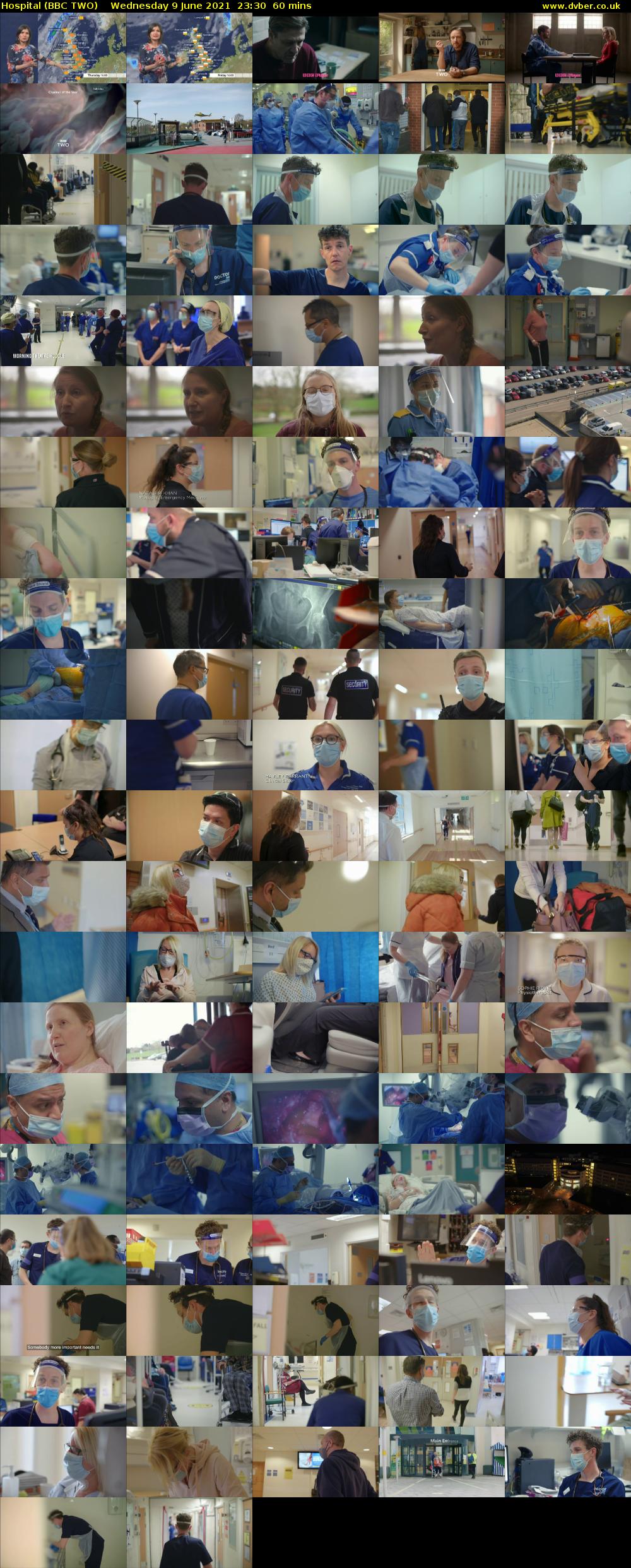 Hospital (BBC TWO) Wednesday 9 June 2021 23:30 - 00:30