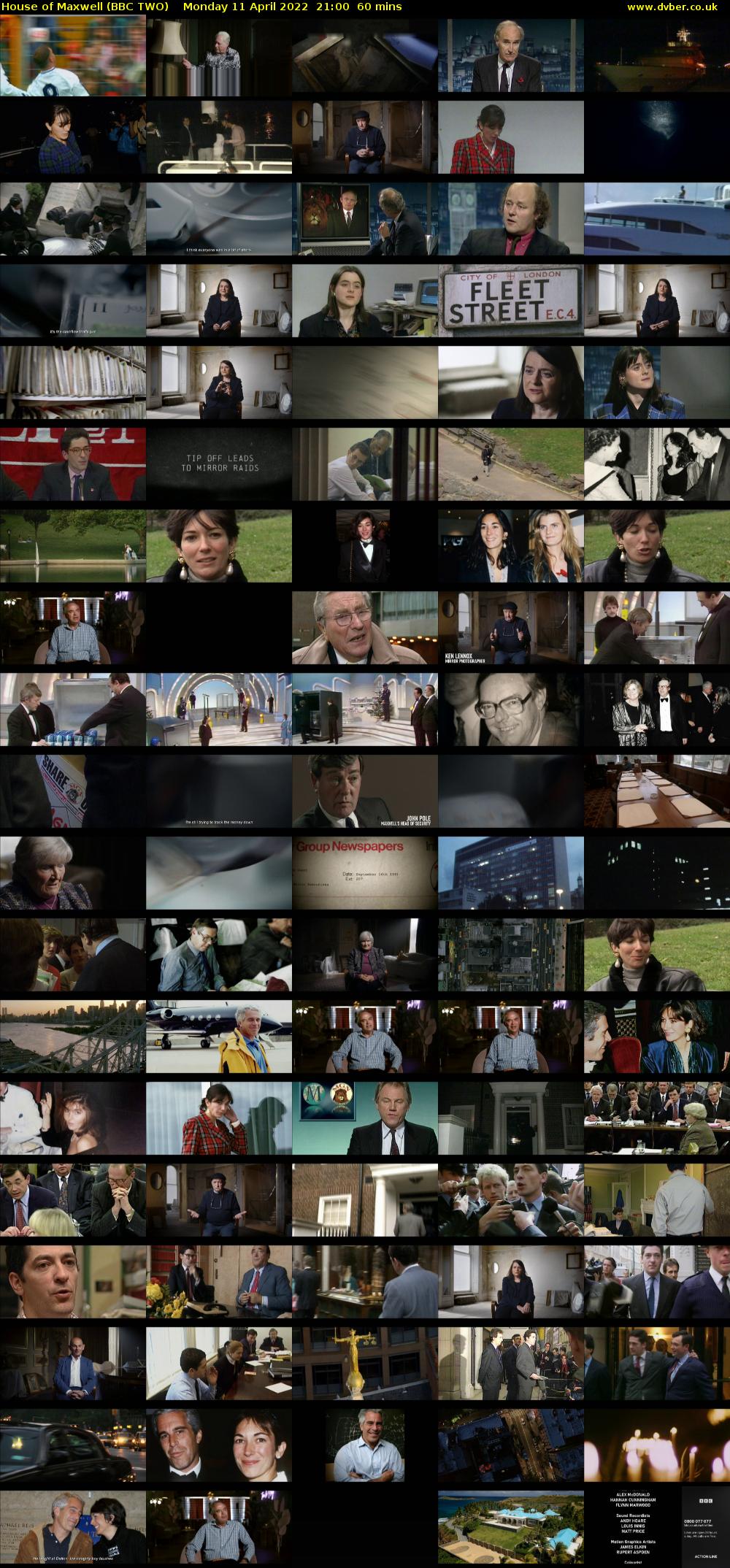House of Maxwell (BBC TWO) Monday 11 April 2022 21:00 - 22:00
