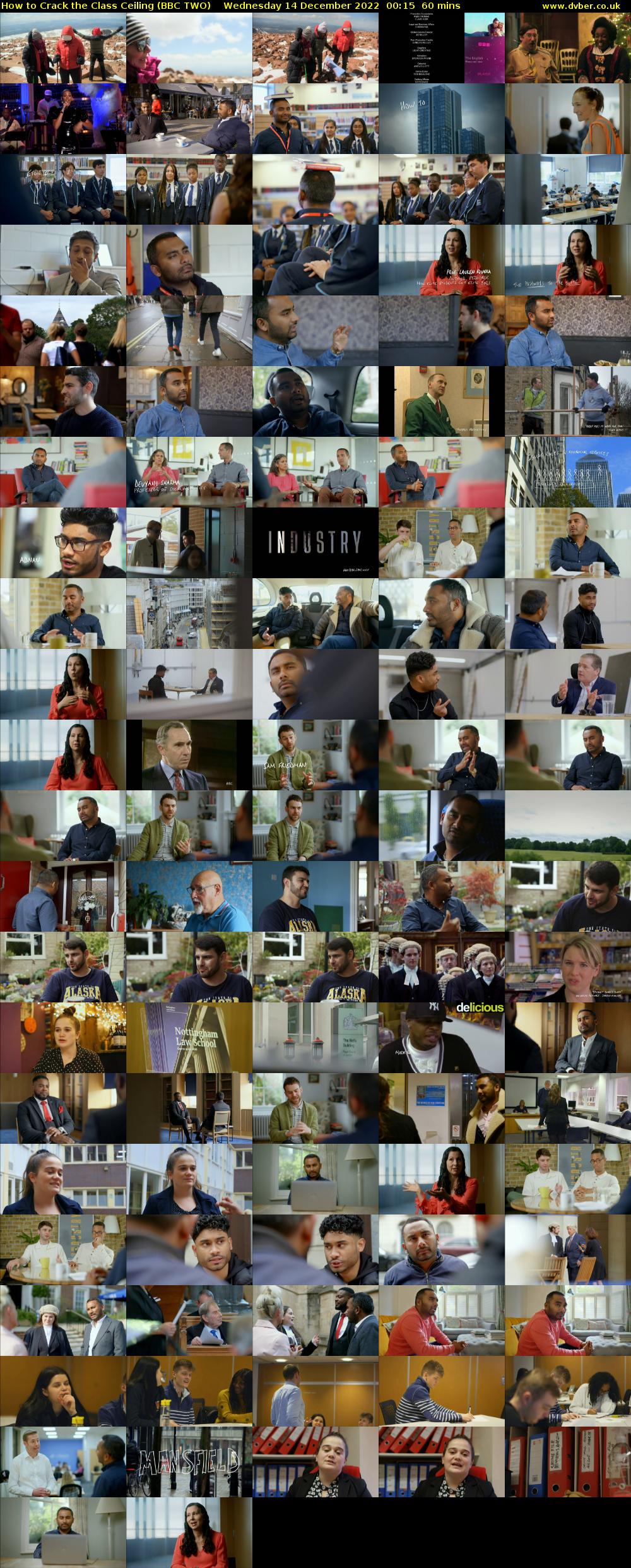 How to Crack the Class Ceiling (BBC TWO) Wednesday 14 December 2022 00:15 - 01:15