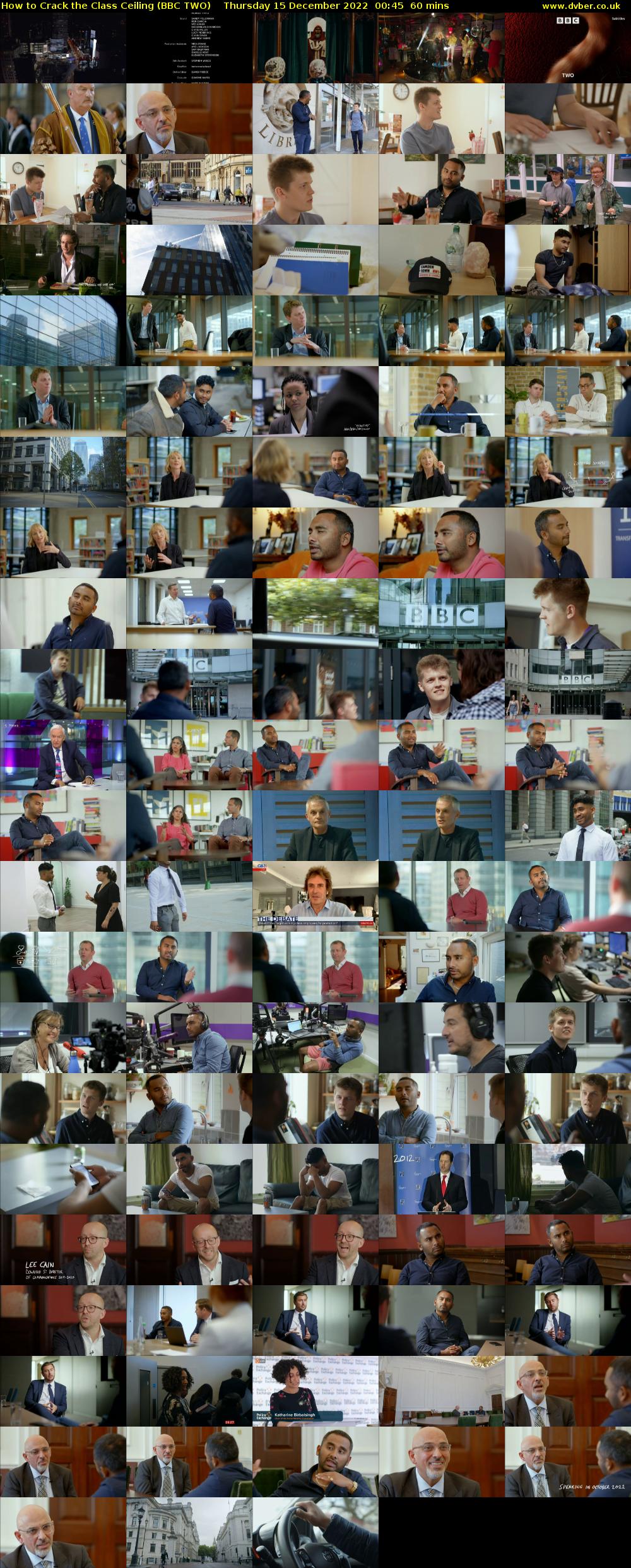 How to Crack the Class Ceiling (BBC TWO) Thursday 15 December 2022 00:45 - 01:45