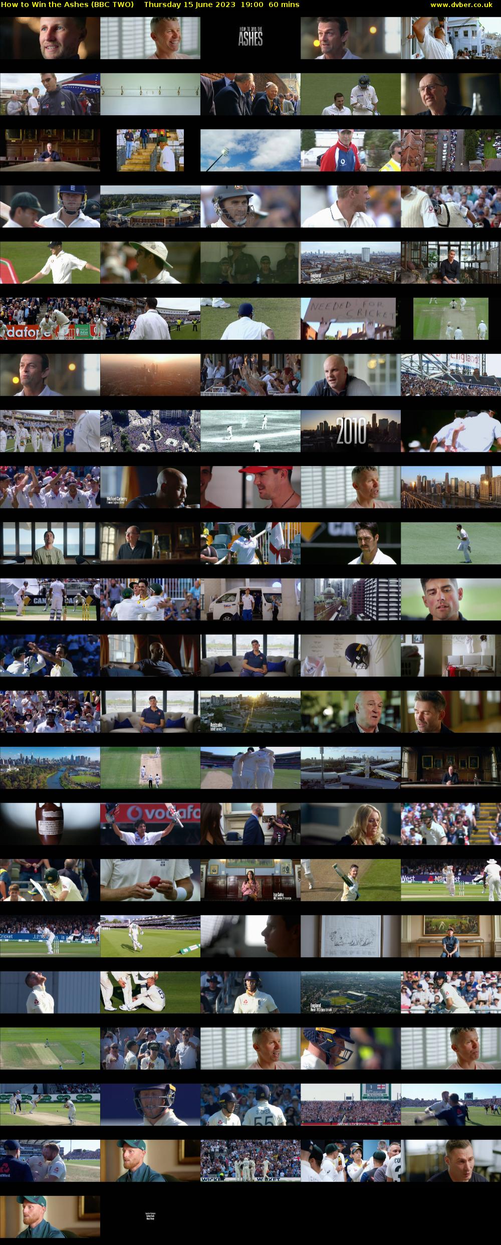 How to Win the Ashes (BBC TWO) Thursday 15 June 2023 19:00 - 20:00