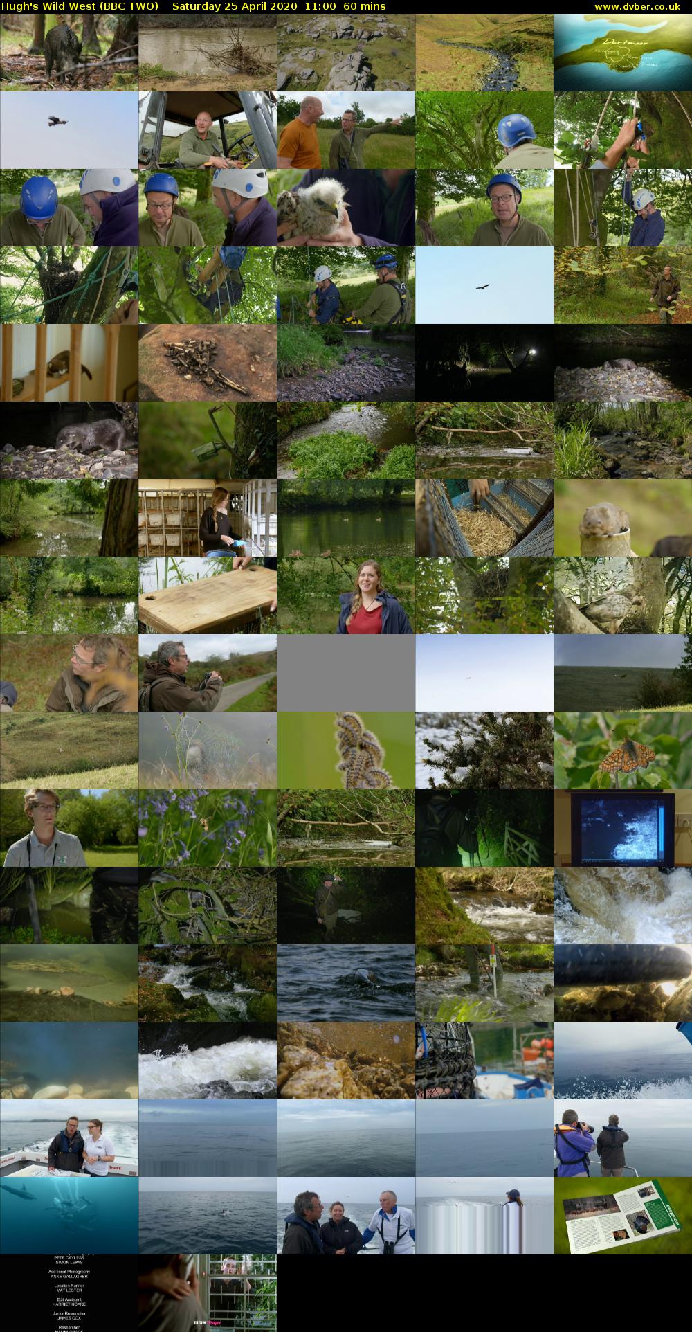 Hugh's Wild West (BBC TWO) Saturday 25 April 2020 11:00 - 12:00