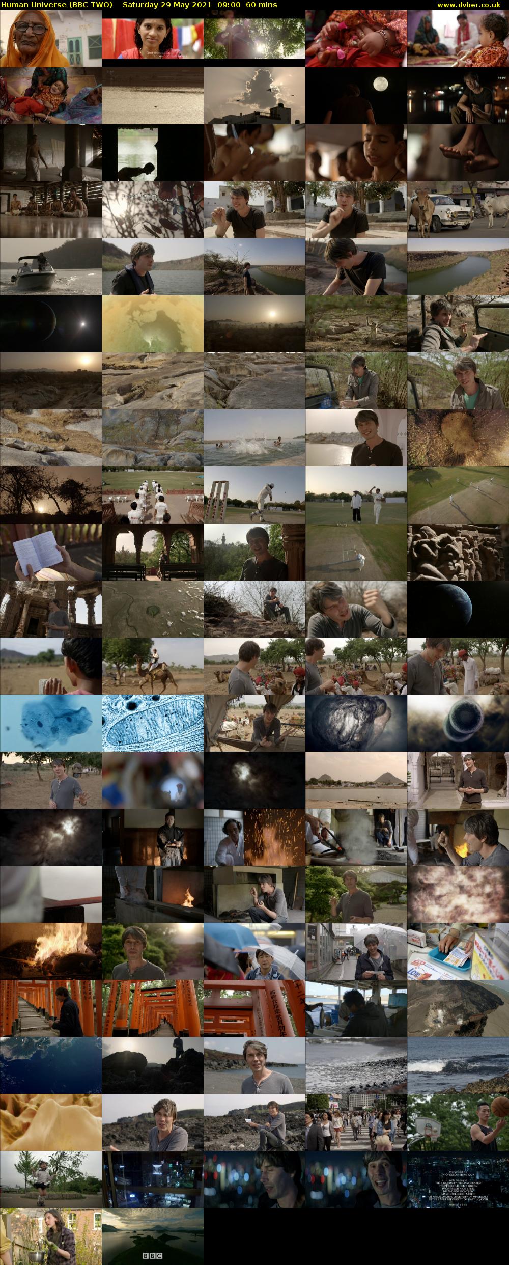 Human Universe (BBC TWO) Saturday 29 May 2021 09:00 - 10:00