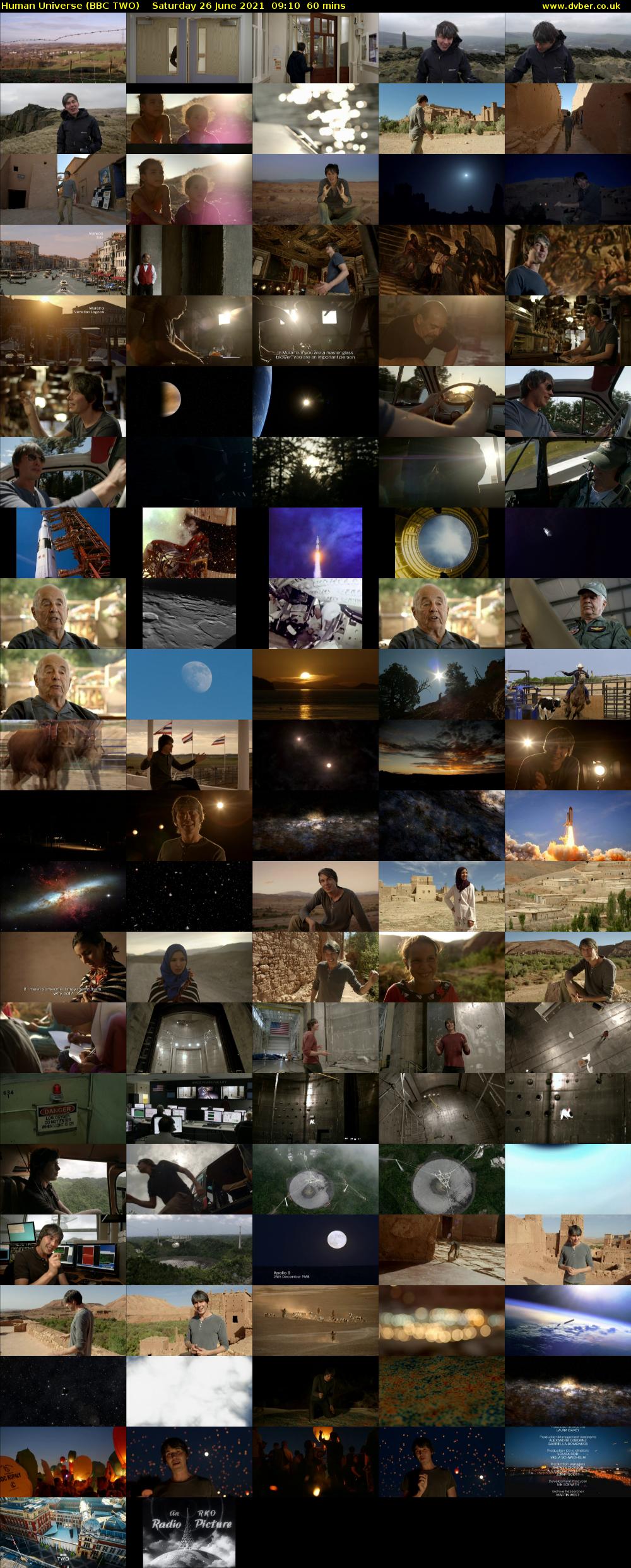 Human Universe (BBC TWO) Saturday 26 June 2021 09:10 - 10:10