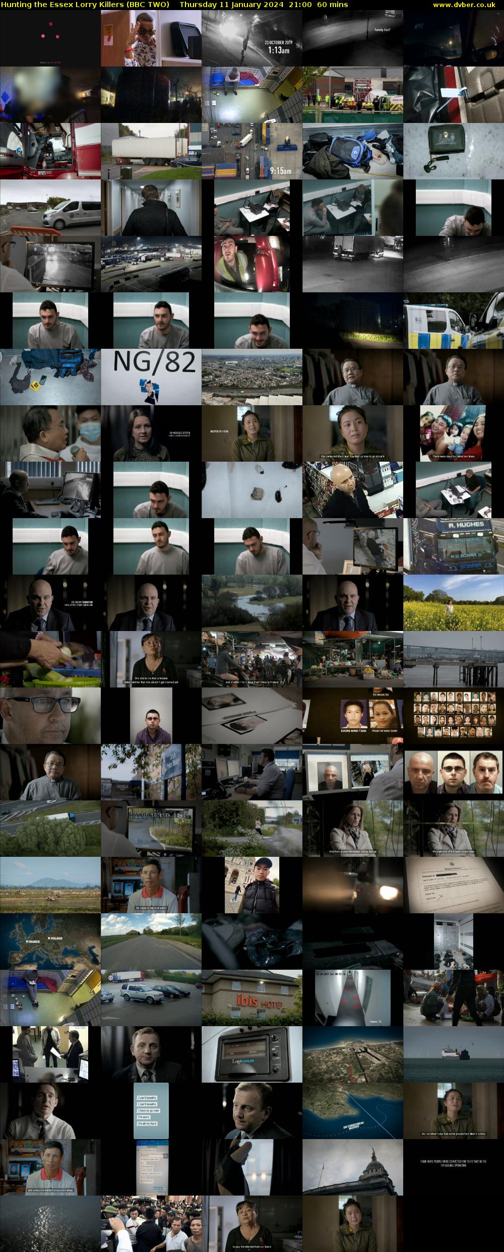 Hunting the Essex Lorry Killers (BBC TWO) Thursday 11 January 2024 21:00 - 22:00
