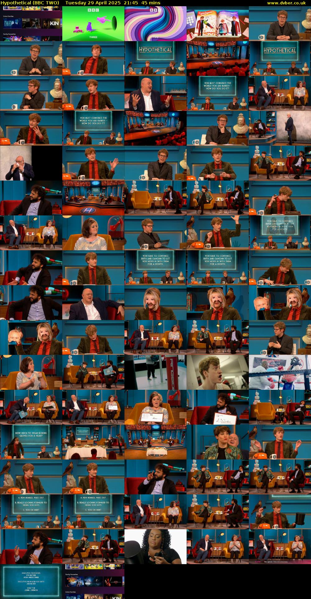 Hypothetical (BBC TWO) Tuesday 29 April 2025 21:45 - 22:30