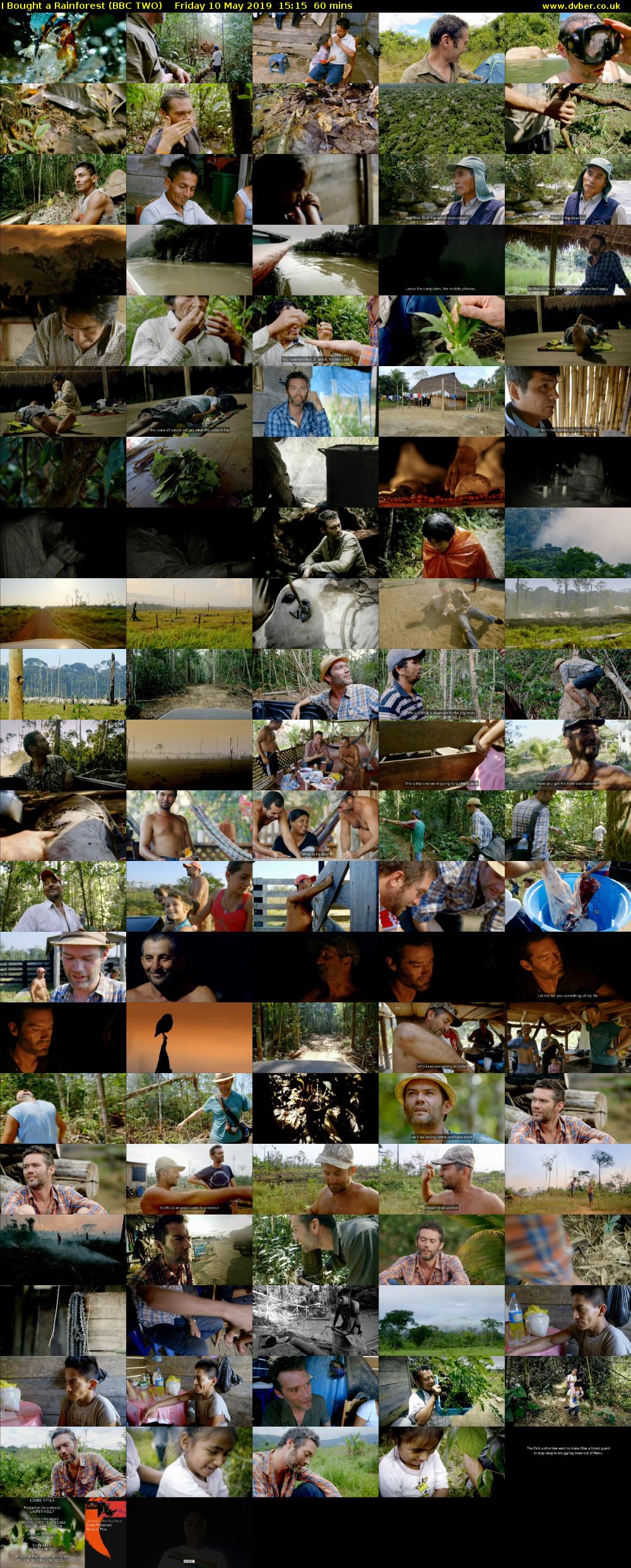 I Bought a Rainforest (BBC TWO) Friday 10 May 2019 15:15 - 16:15