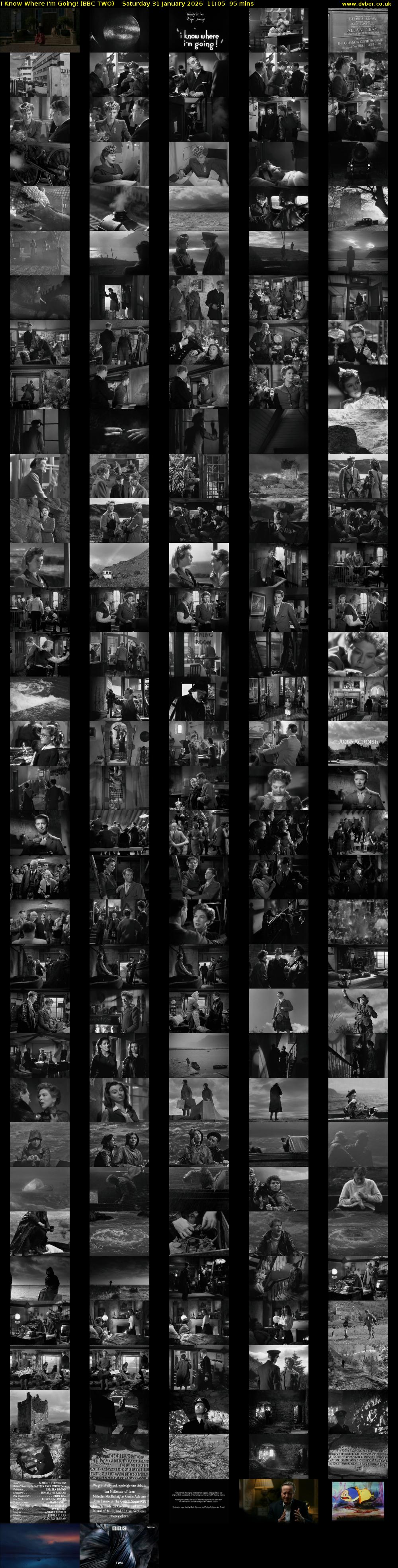 I Know Where I'm Going! (BBC TWO) Saturday 31 January 2026 11:05 - 12:40