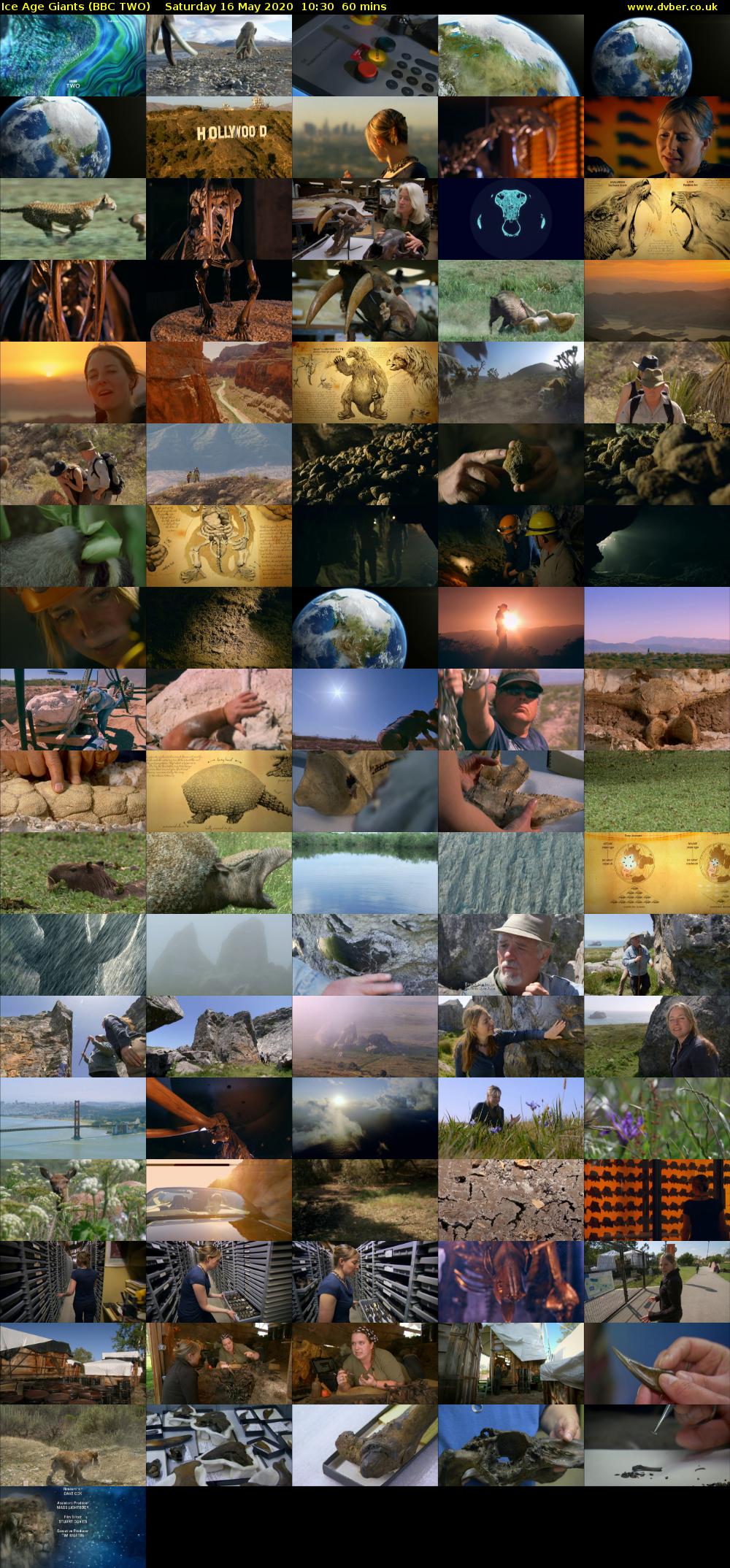 Ice Age Giants (BBC TWO) Saturday 16 May 2020 10:30 - 11:30
