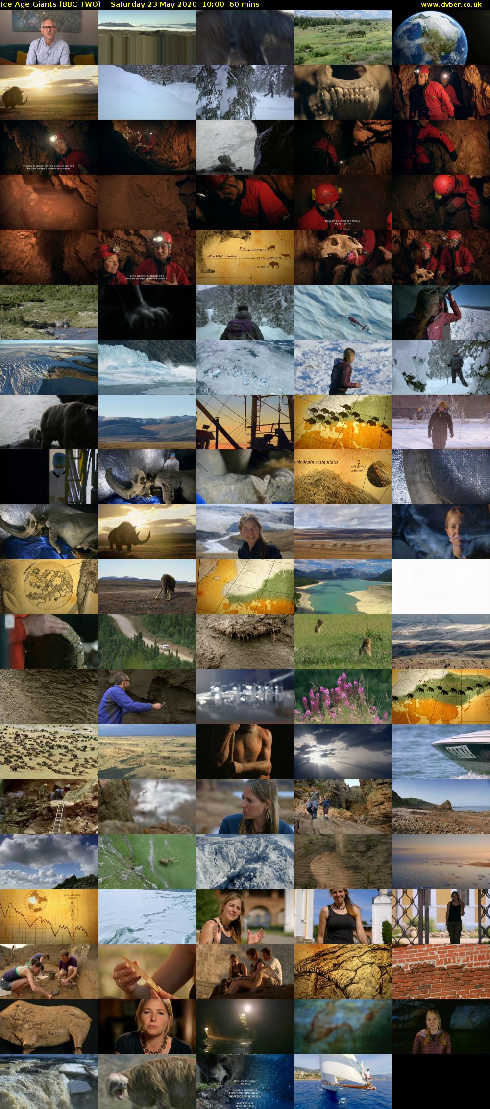 Ice Age Giants (BBC TWO) Saturday 23 May 2020 10:00 - 11:00