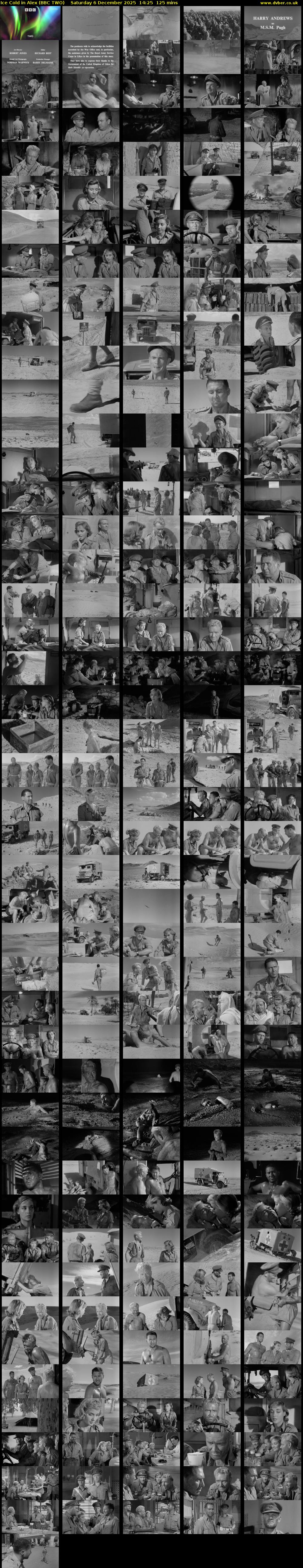 Ice Cold in Alex (BBC TWO) Saturday 6 December 2025 14:25 - 16:30