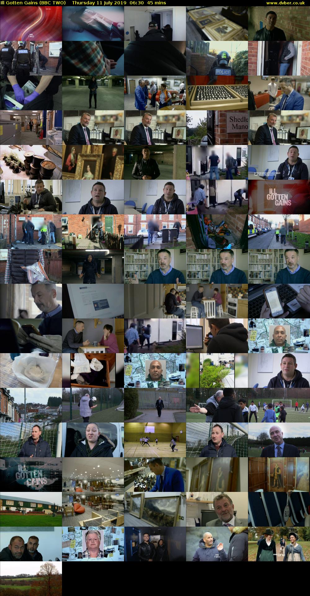 Ill Gotten Gains (BBC TWO) Thursday 11 July 2019 06:30 - 07:15