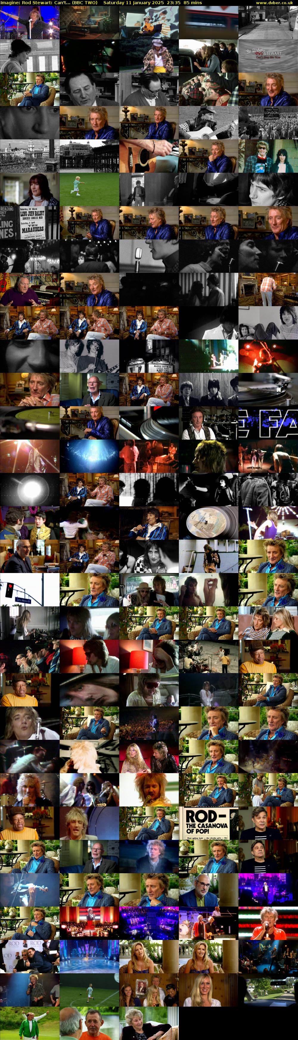 Imagine: Rod Stewart: Can't... (BBC TWO) Saturday 11 January 2025 23:35 - 01:00