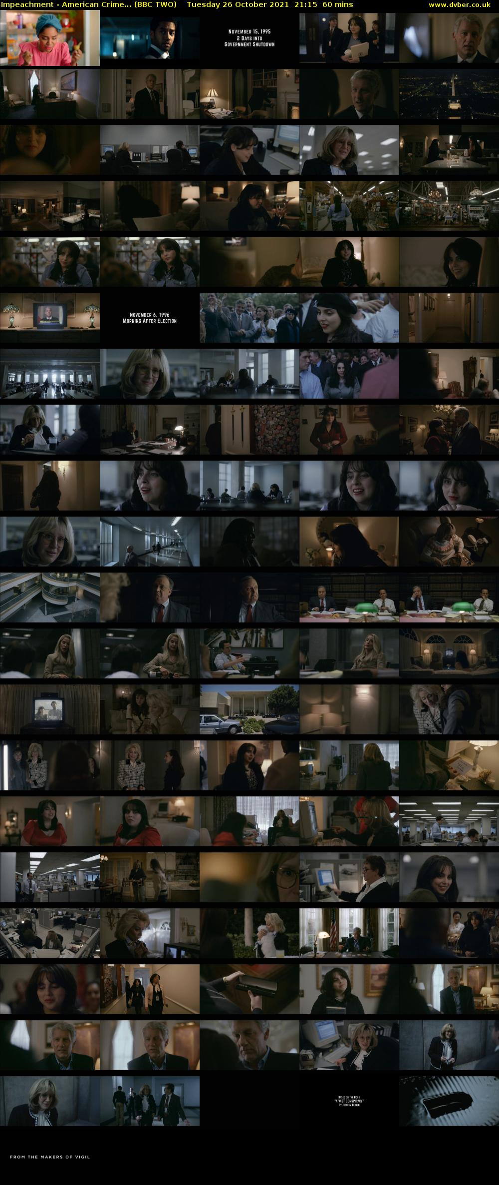 Impeachment - American Crime... (BBC TWO) Tuesday 26 October 2021 21:15 - 22:15