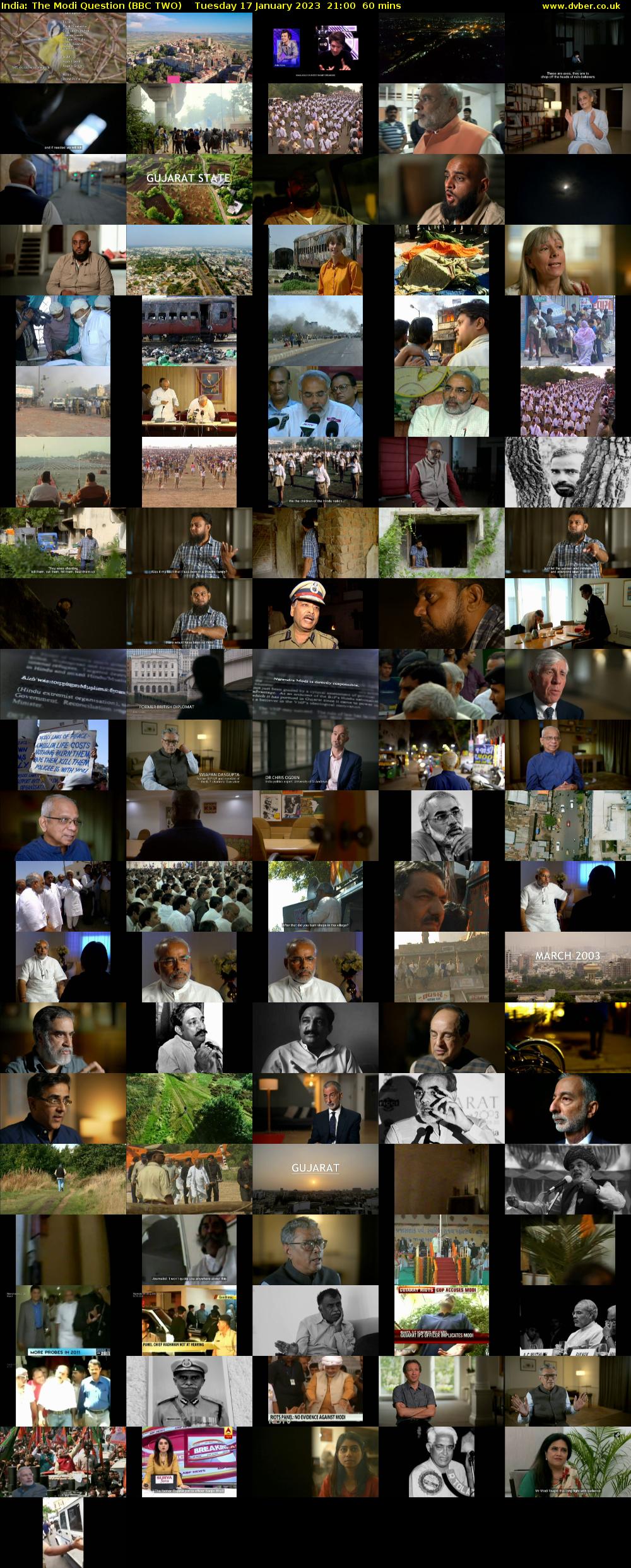 India: The Modi Question (BBC TWO) Tuesday 17 January 2023 21:00 - 22:00
