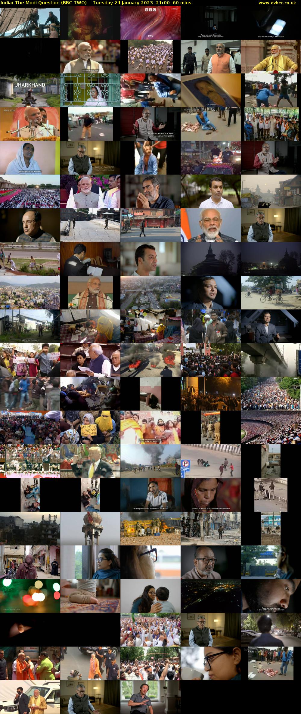India: The Modi Question (BBC TWO) Tuesday 24 January 2023 21:00 - 22:00