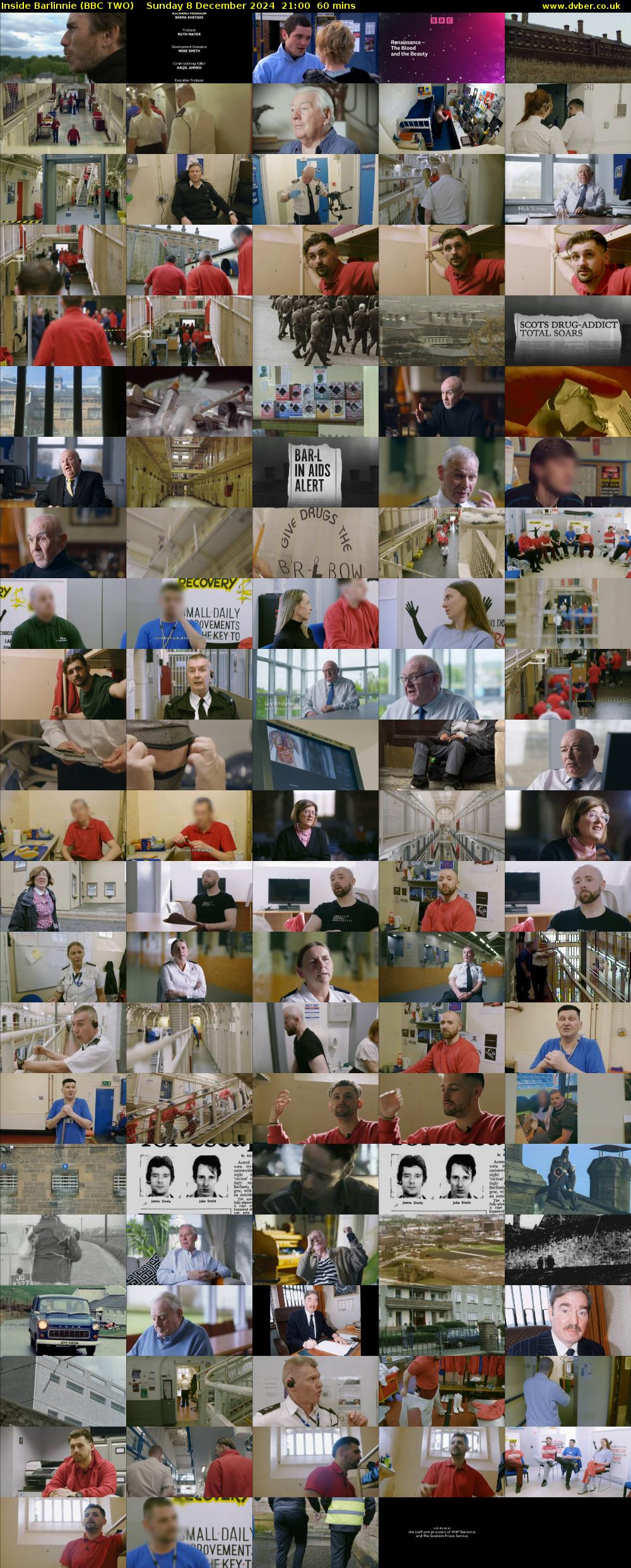 Inside Barlinnie (BBC TWO) Sunday 8 December 2024 21:00 - 22:00