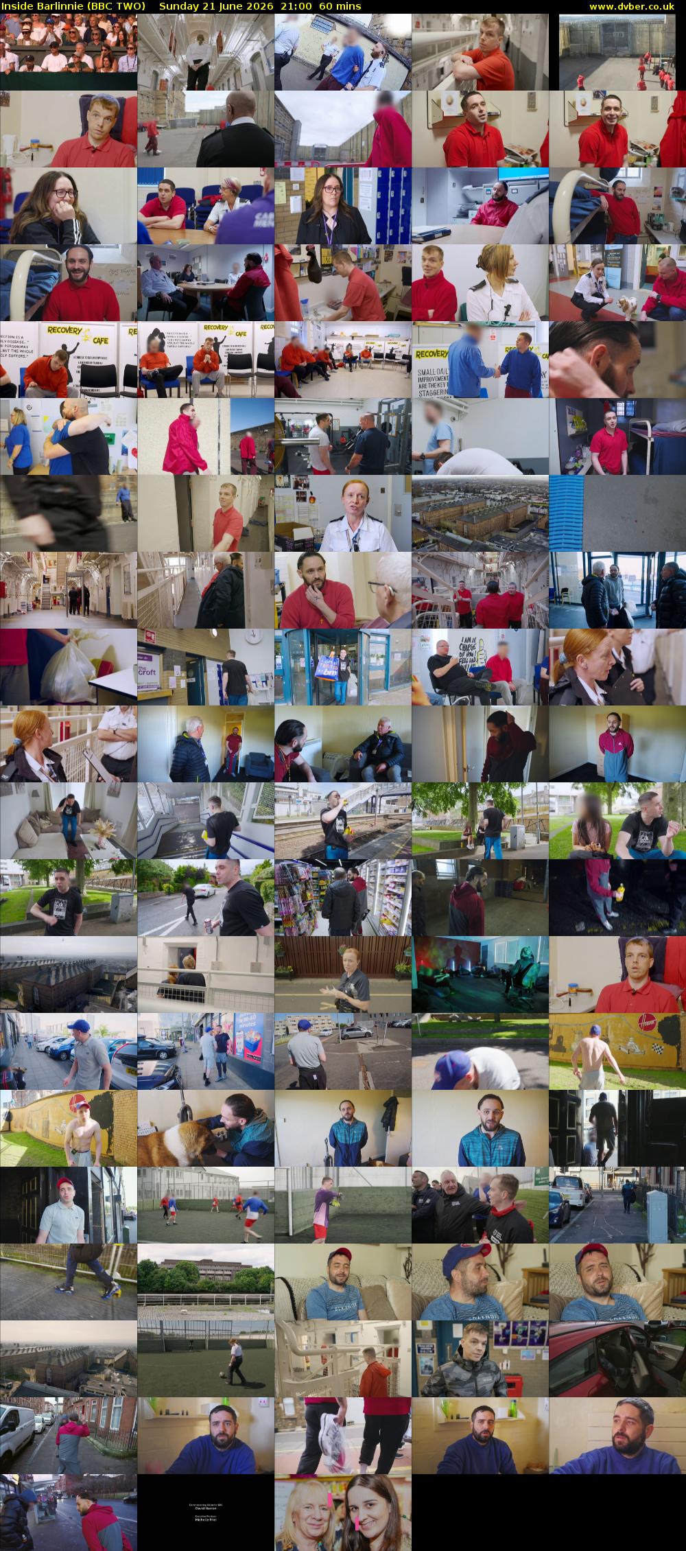 Inside Barlinnie (BBC TWO) Sunday 21 June 2026 21:00 - 22:00